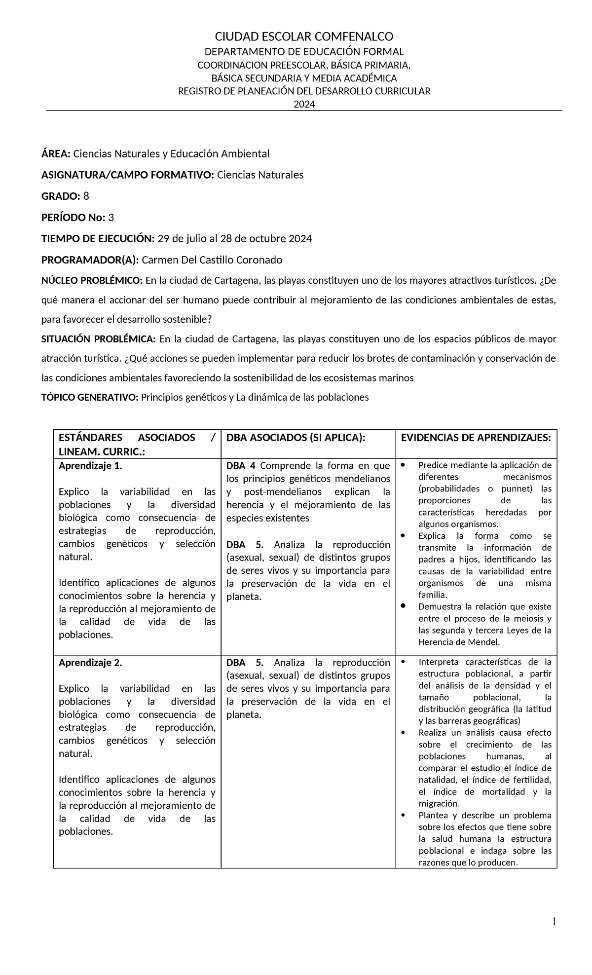 RPDC No3 Ciencias Naturales 8° 2024 - CIUDAD ESCOLAR COMFENALCO ...