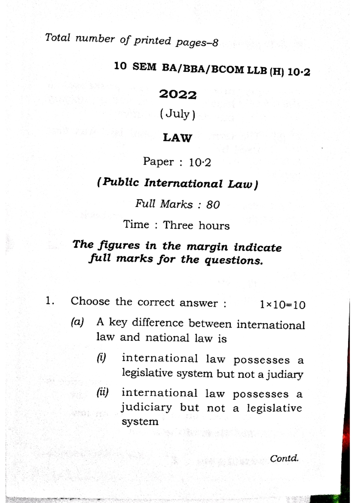 Pil 2022 corporate law studocu