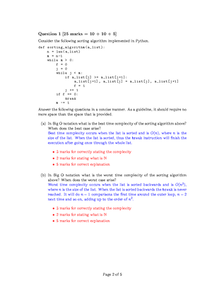 FIT1045 S1 2018 EXAM - Warning: TT: undefined function: 32 FIT1045 ...
