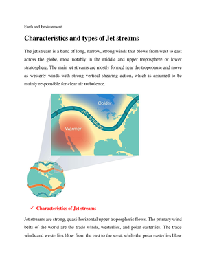 Jet streams: Characteristics, Types and Significance - ClearIAS