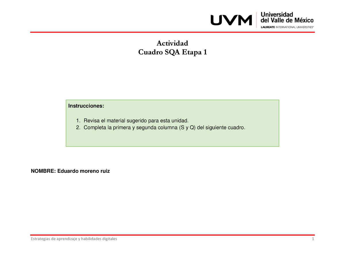 Eduardo+moreno - Tarea De Estrategias De Aprendizaje Cuadro SQA Etapa 1 ...