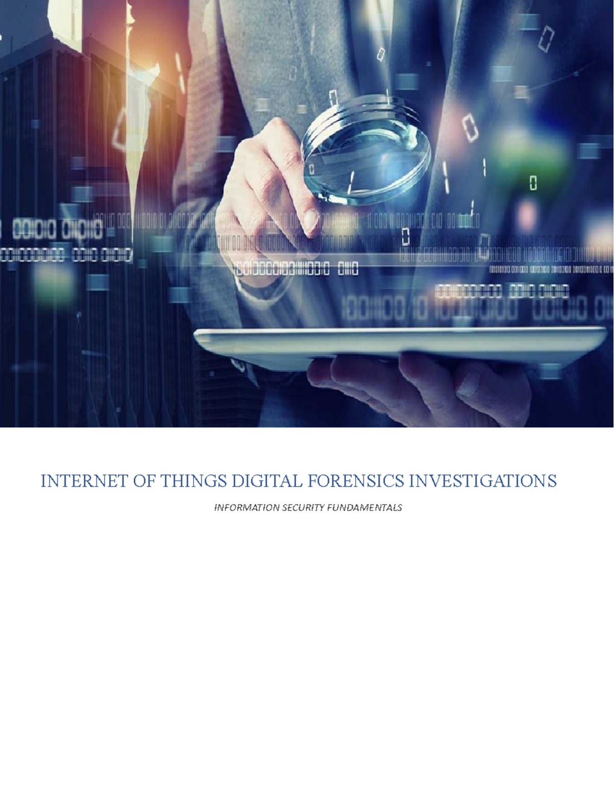 Draftature Review - Course Project - INTERNET OF THINGS DIGITAL ...
