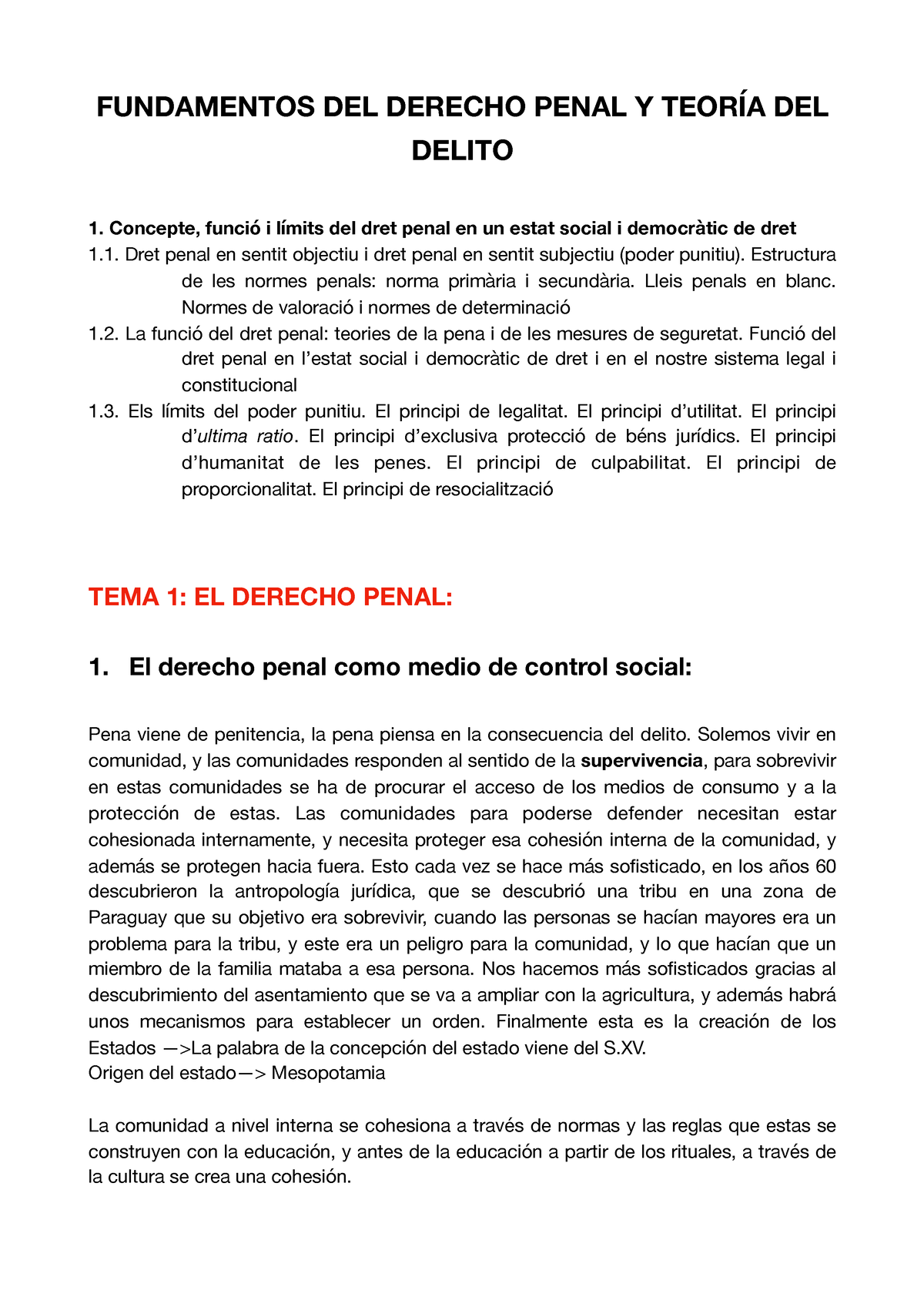 Fundamentos Del Derecho Penal Y Teoria Del Delito Conceptos Y Funcion Fundamentos Del Derecho 0331