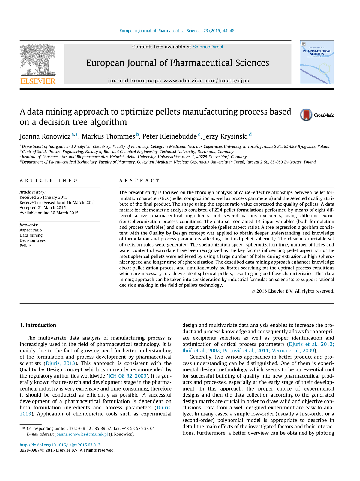 research paper related to data mining