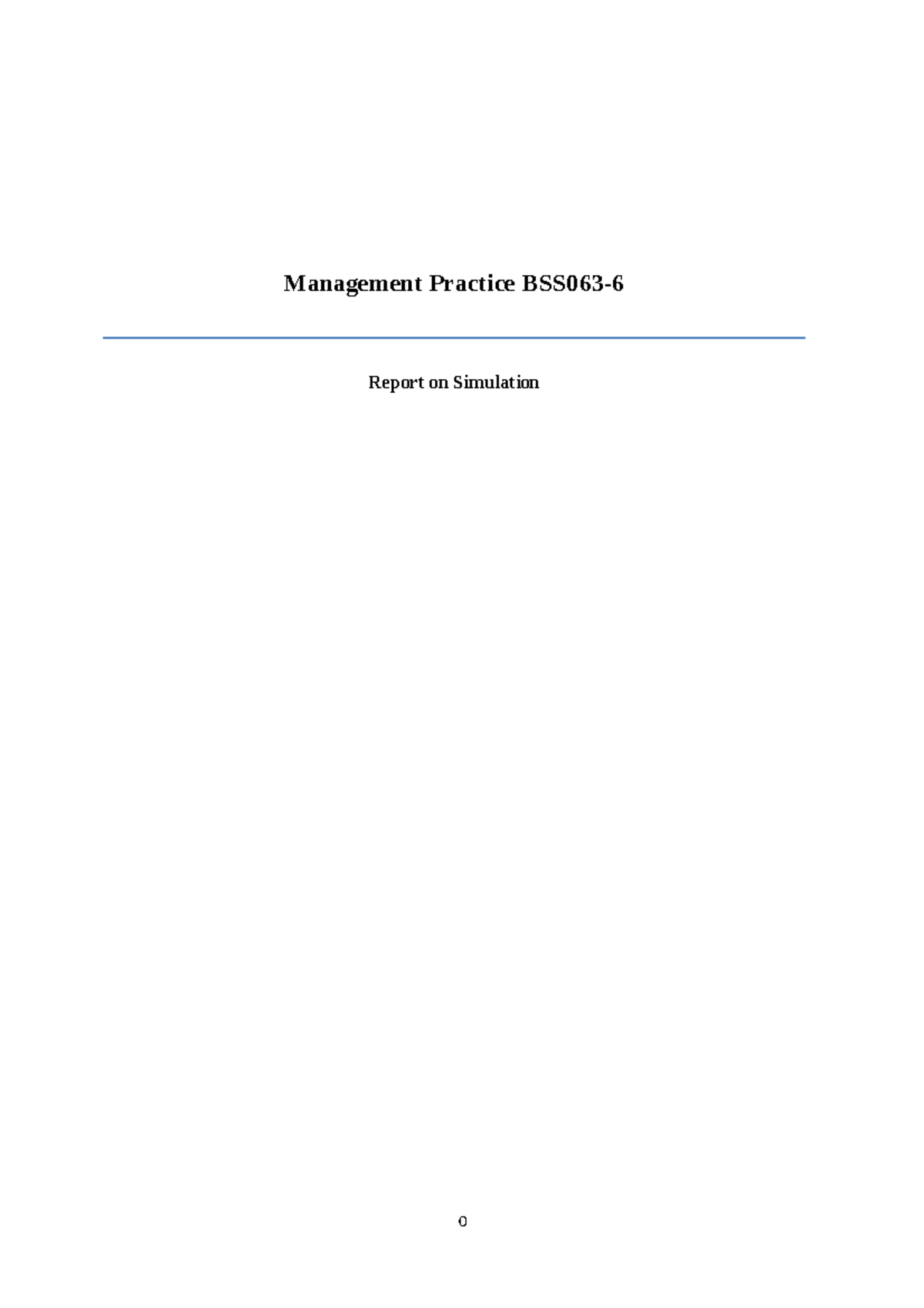 Writingco Simulation Report Copy - Management Practice BSS063- Report ...