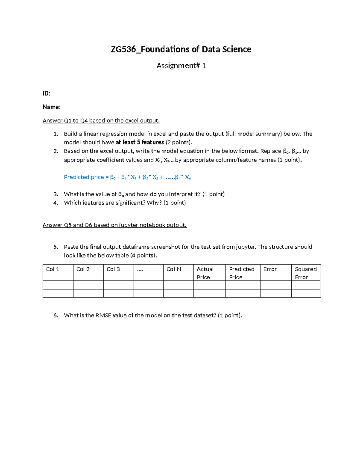 ZG536 FDS Assignment 1 - ZG536_Foundations of Data Science Assignment ...