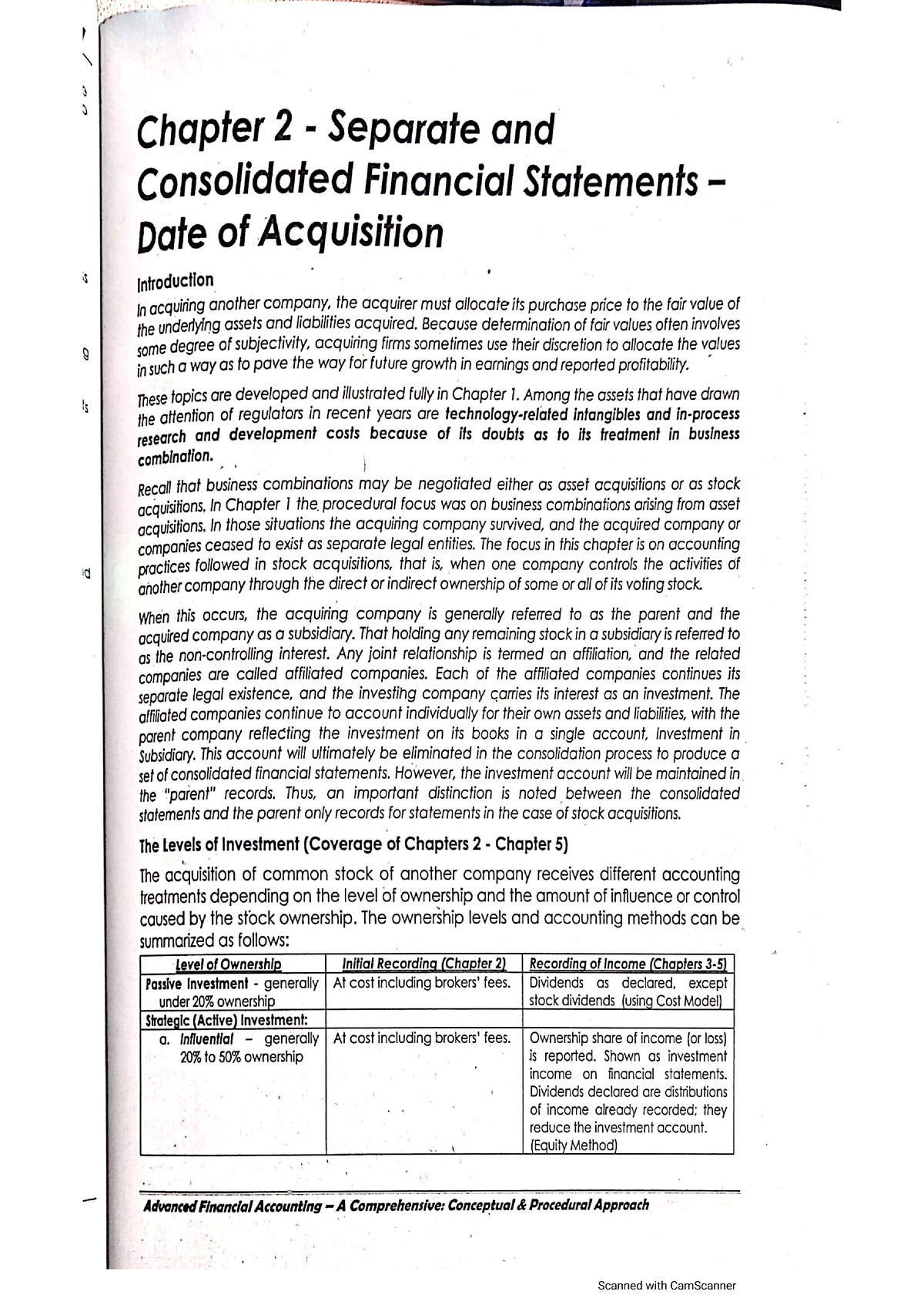 Advanced Financial Accounting Chapter 2 - BS Accountancy - Studocu