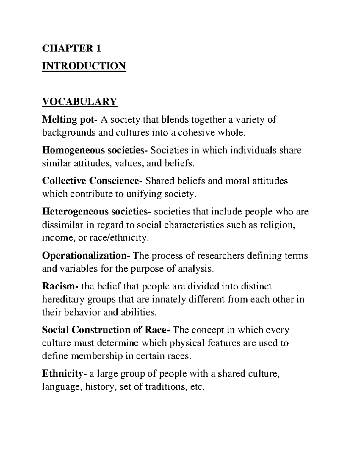 Multiculturalism, Crime, and Criminal Justice - Chapter 1; Introduction ...