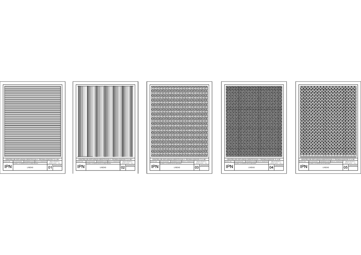 P1 Lineas Autocad Iniciales - CENTRO DE ESTUDIOS CIENTIFICOS Y ...