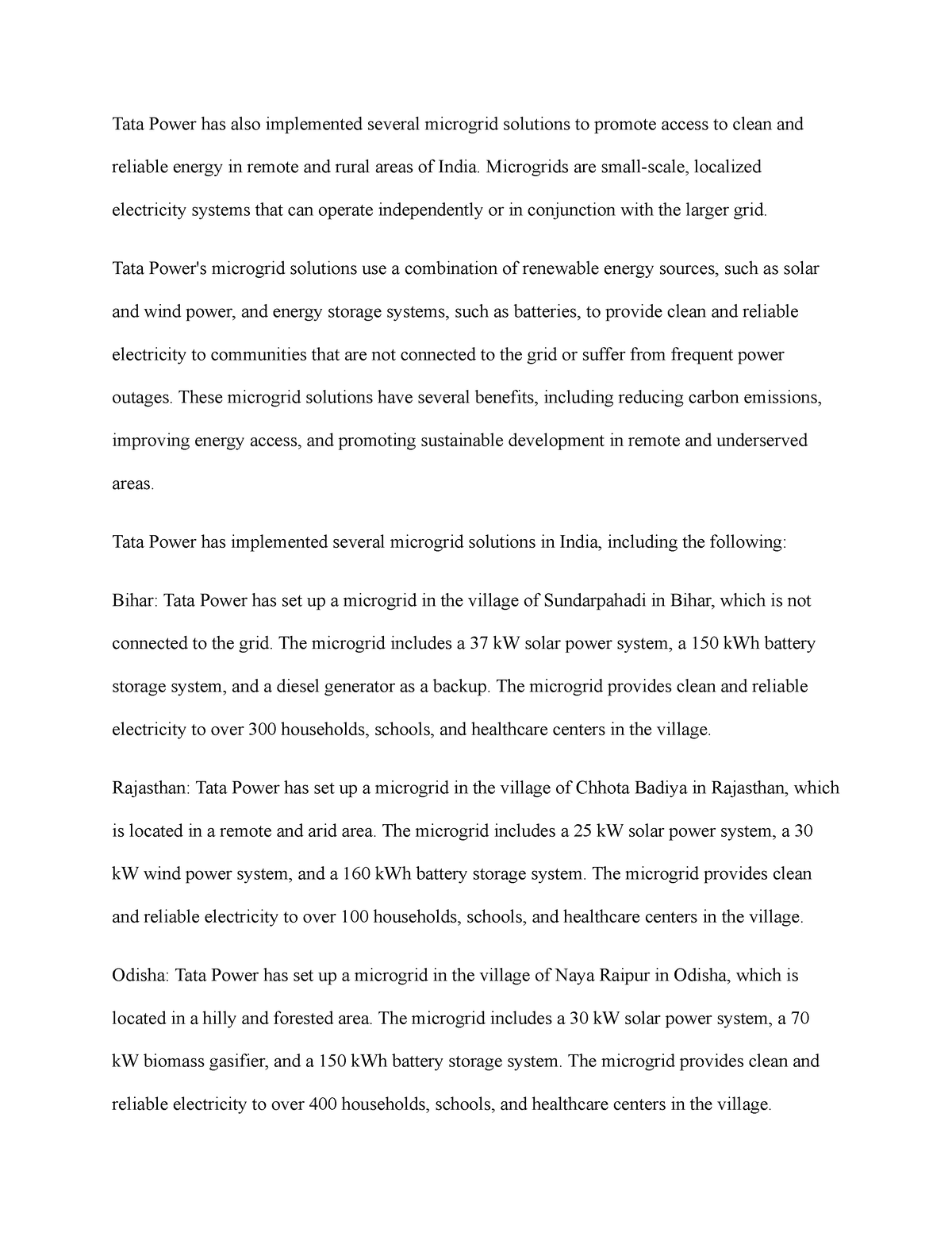 51 - The Business structure of Tata Power Energy - Tata Power has