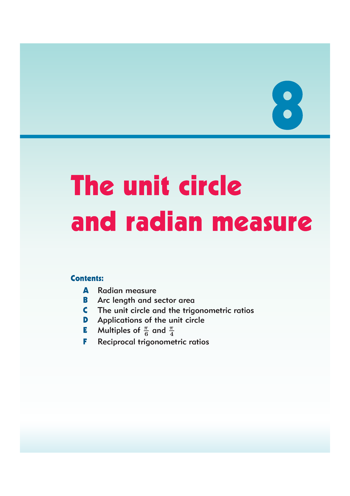 Igcse Additional Mathematics Textbook ( PDFDrive )-21 - 8 Contents: A ...