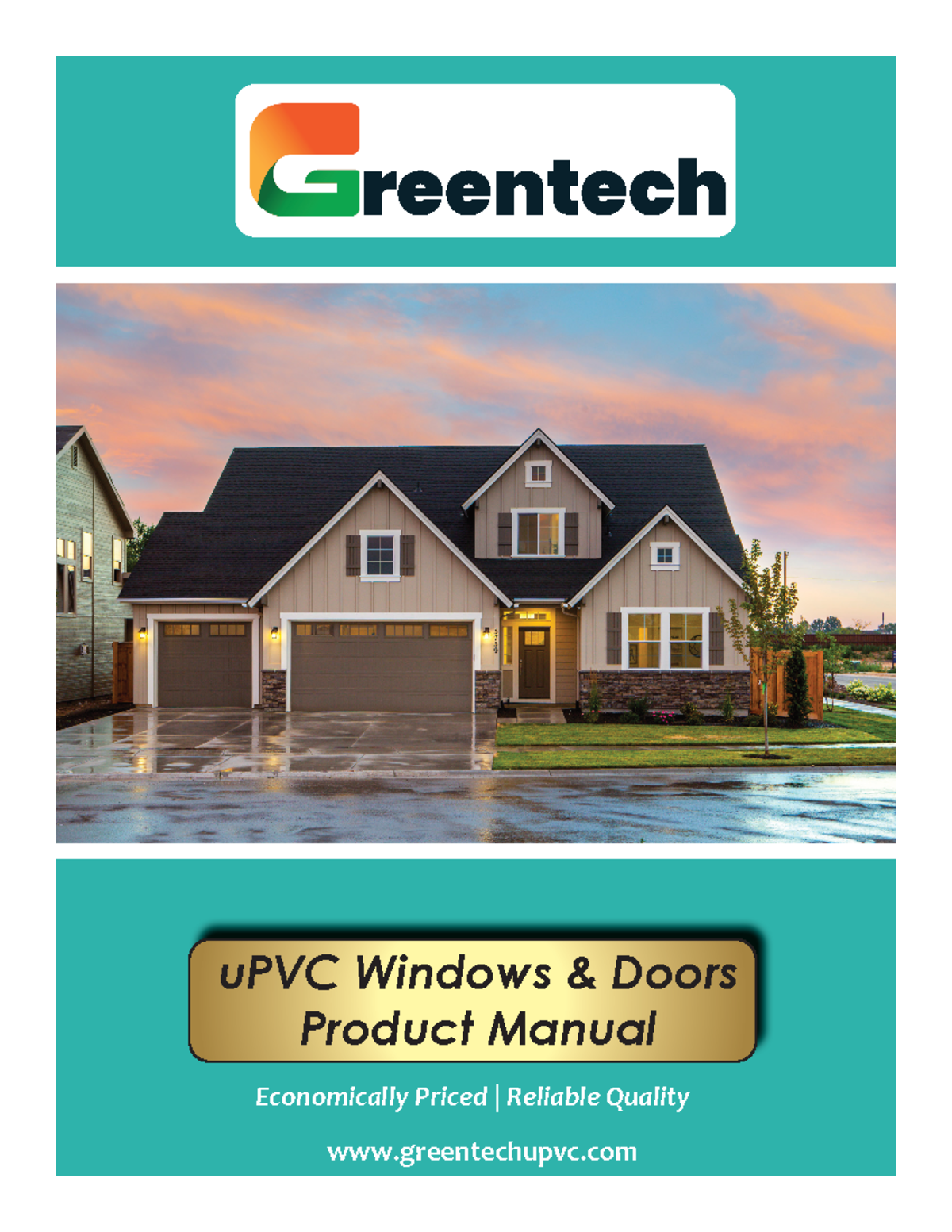 Greentech - uPVC Windows & Doors Product Manual Economically Priced ...