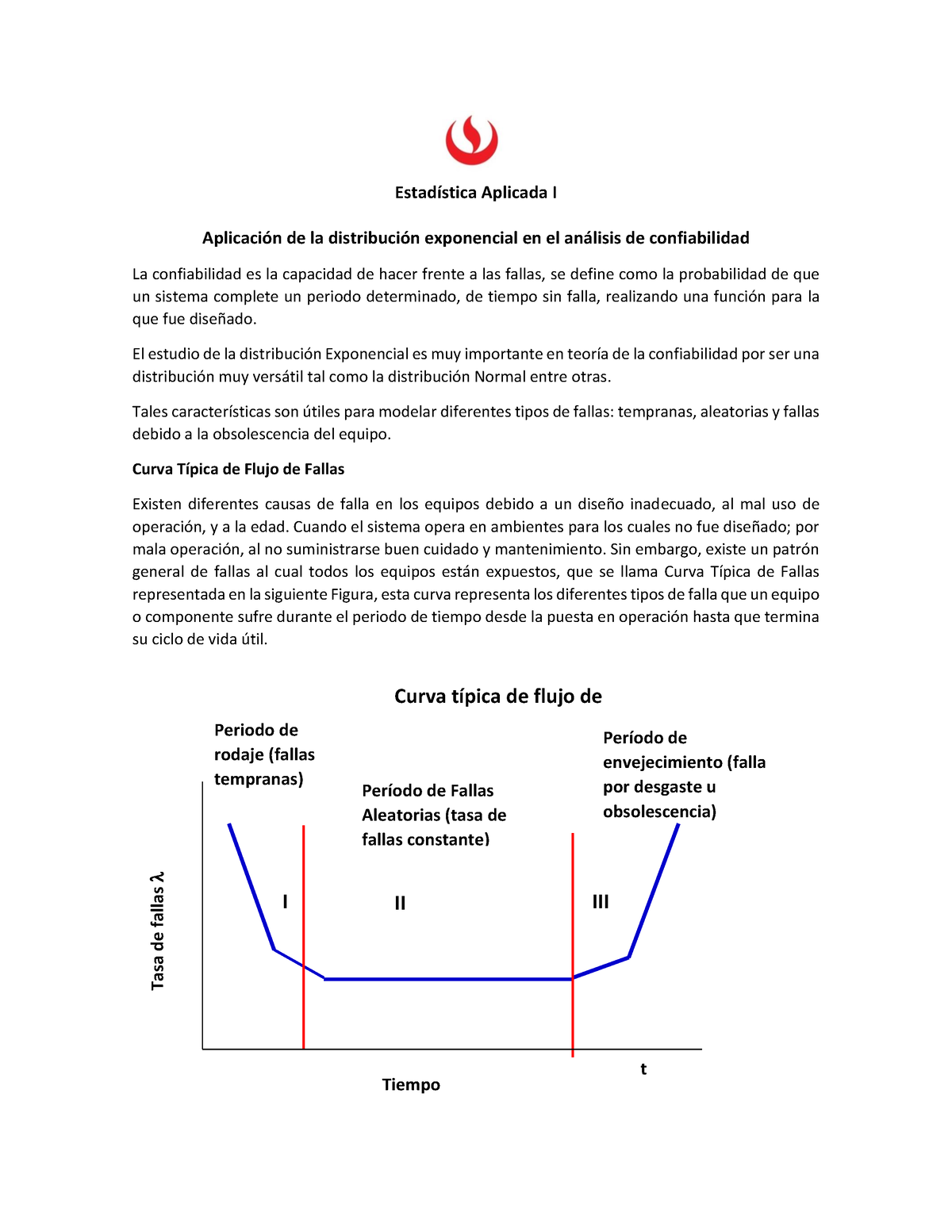 Ma642 Distribución Exponencial Confiabilidad - EstadÌstica Aplicada I ...