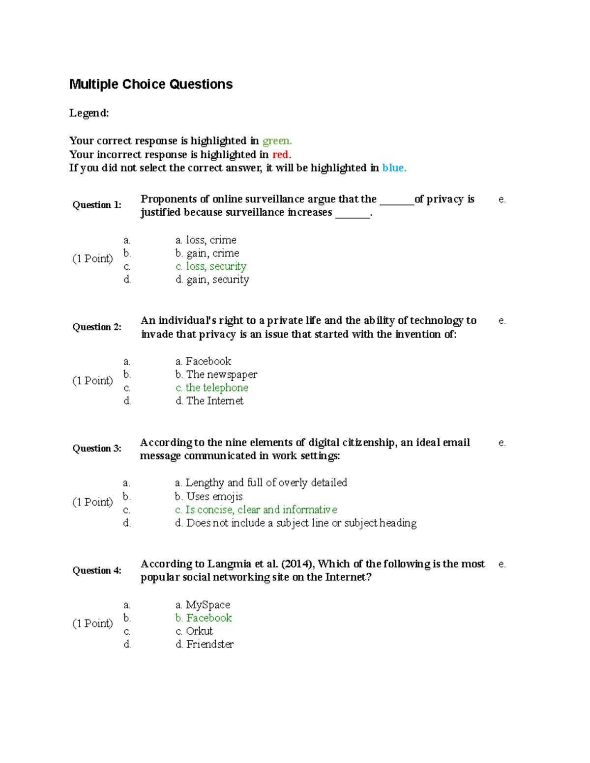 Educ307-Midterm 1 - Post Midterm For Practice - Multiple Choice ...