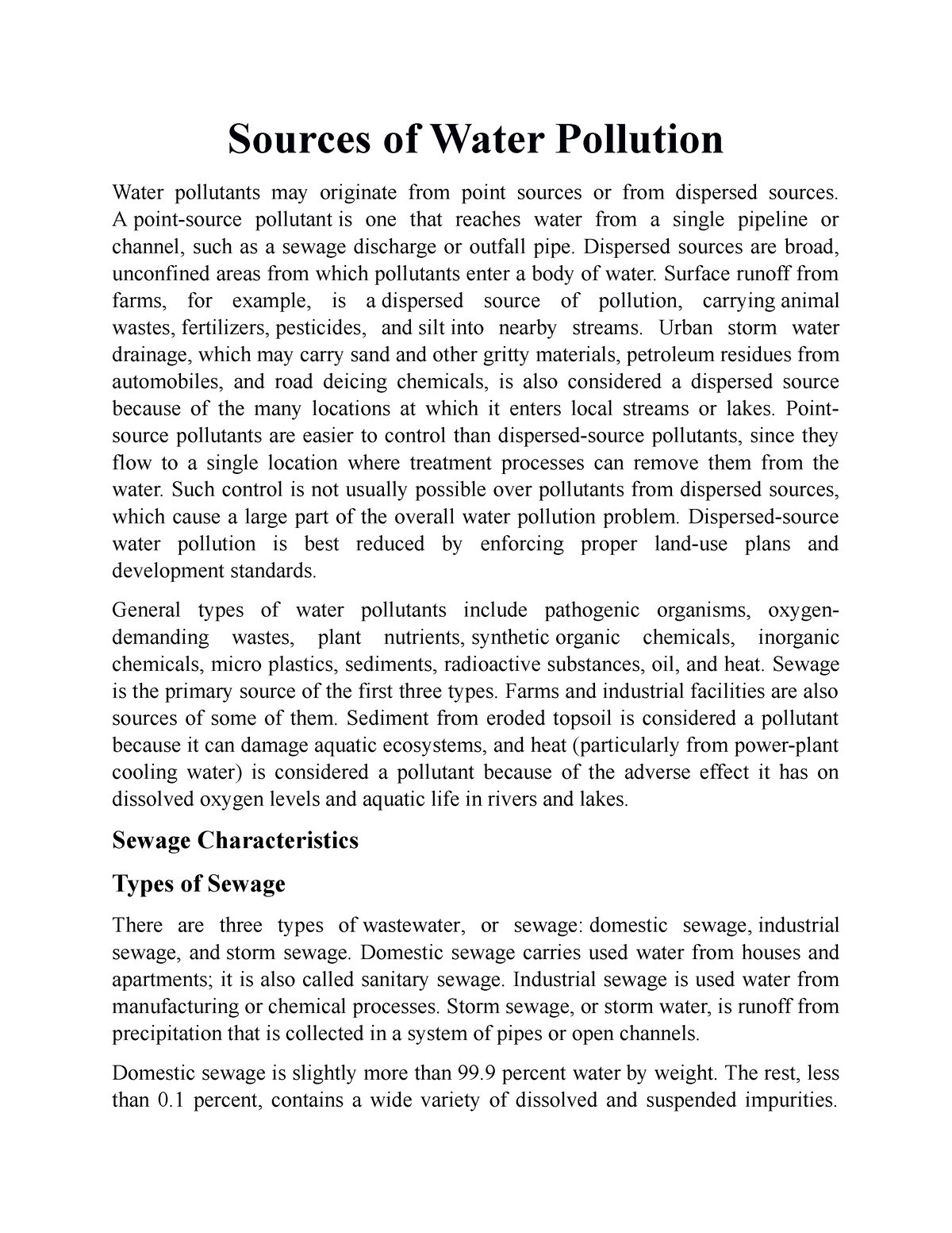 sources-of-water-pollution-sources-of-water-pollution-water