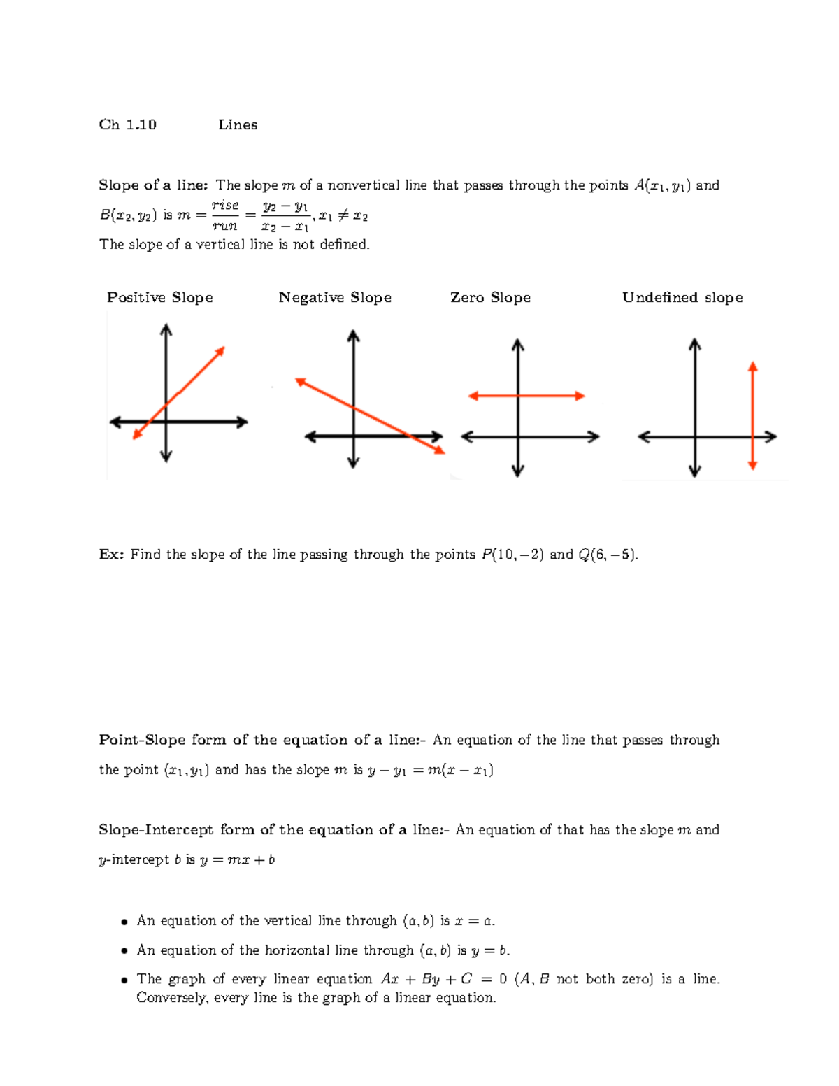 1-10-lines-precalc-part-1-ch-1-lines-slope-of-a-line-the-slope-m-of