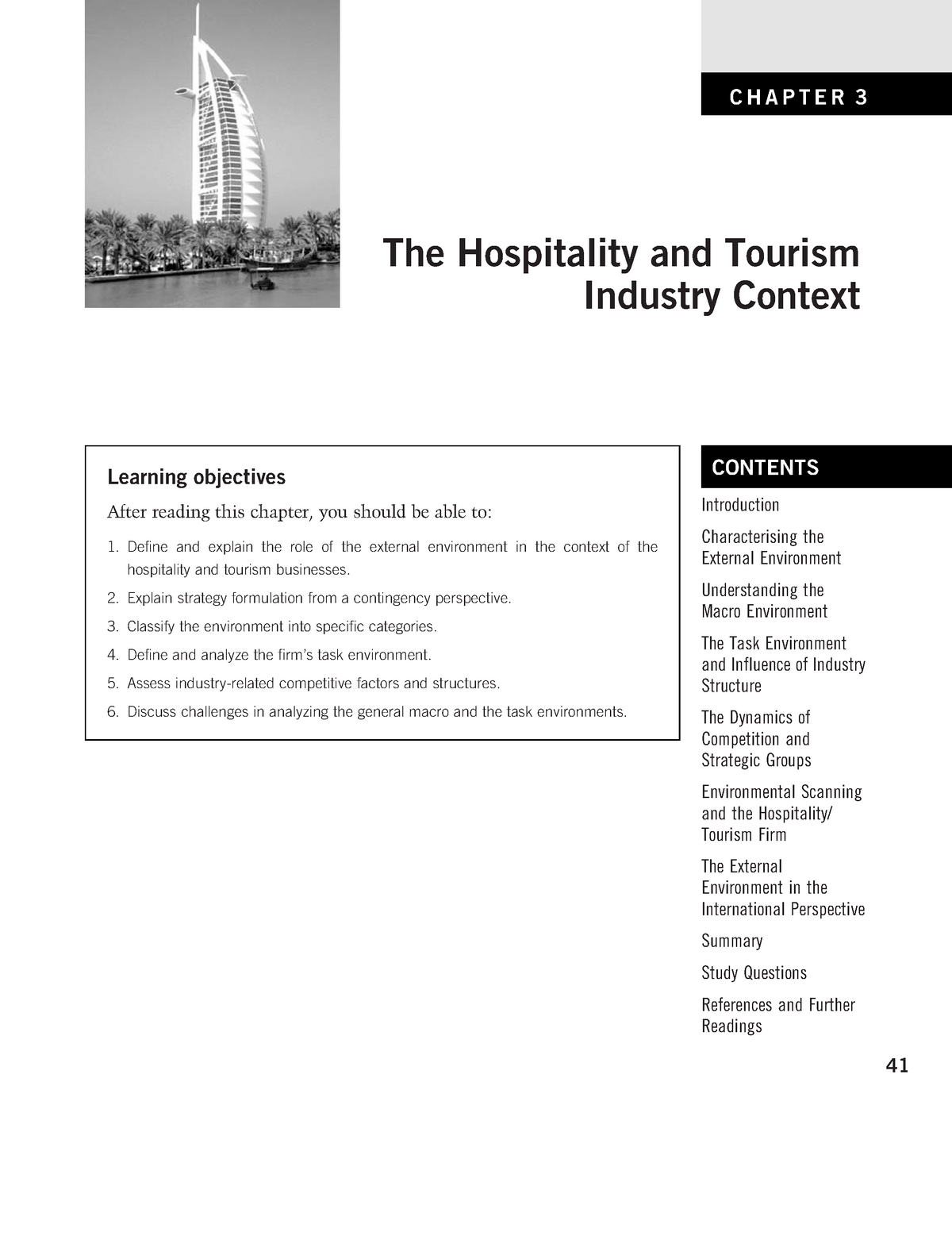 case study about tourism and hospitality