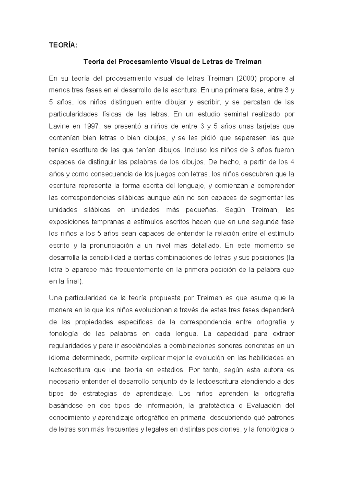 Sesiones Educativas - PRACTICA - TEORÍA: Teoría del Procesamiento ...