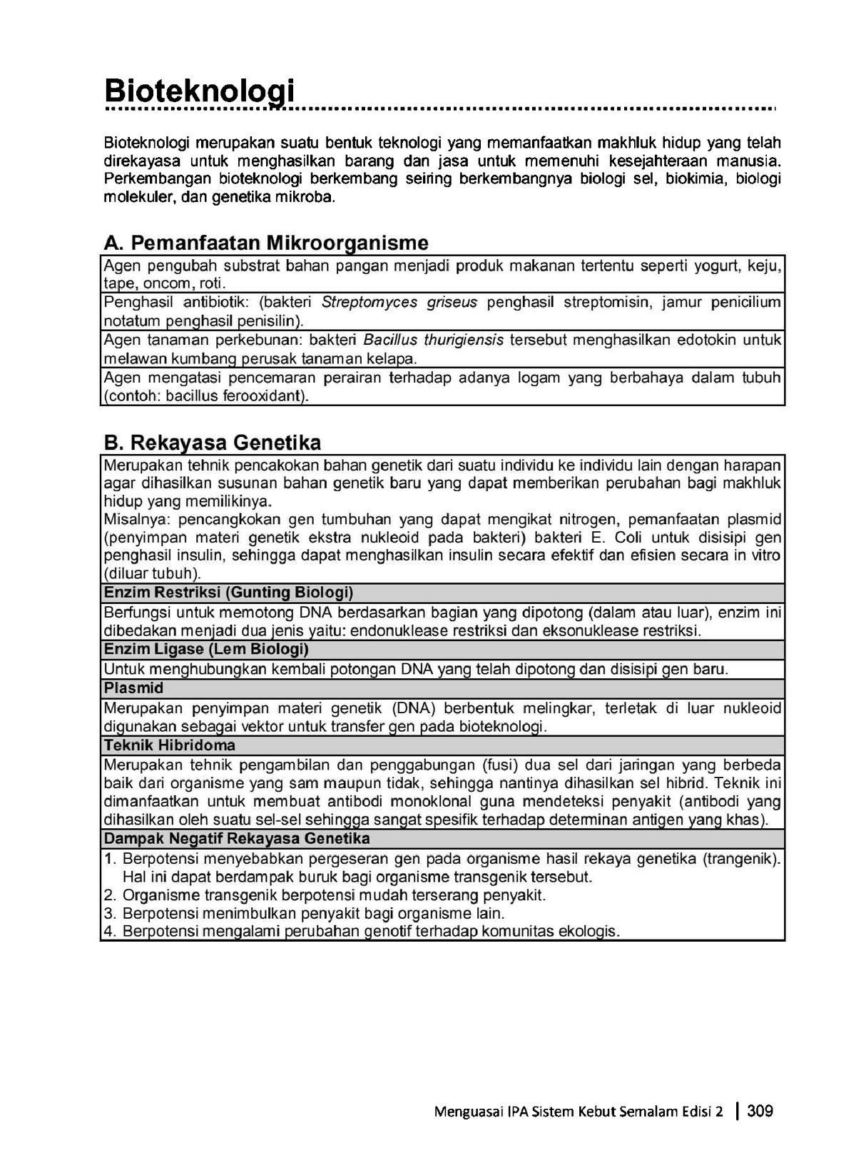 Bioteknologi - Biology - Studocu