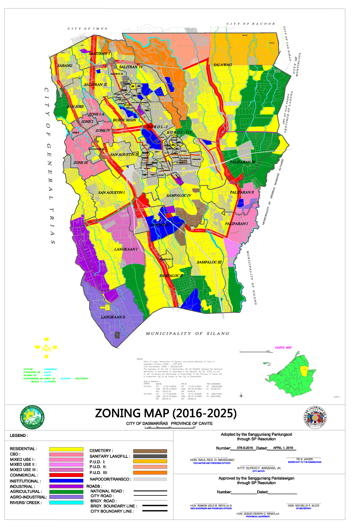 Zoning Map - Latest - NOW SOUTH FIELD SBDIVISION NOW SOUTH FIELD ...