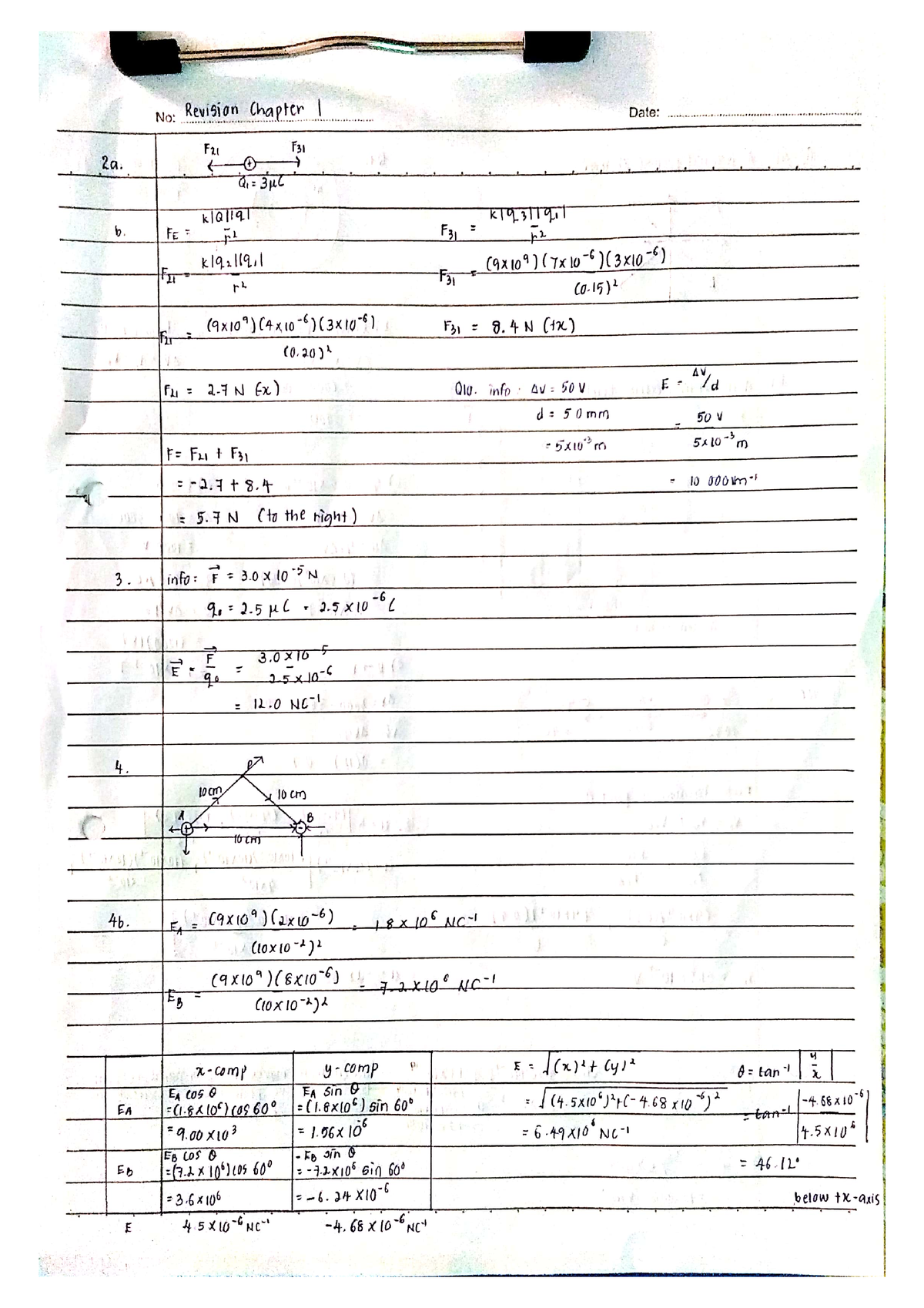 Revision Physics Chapter 1 - Studocu