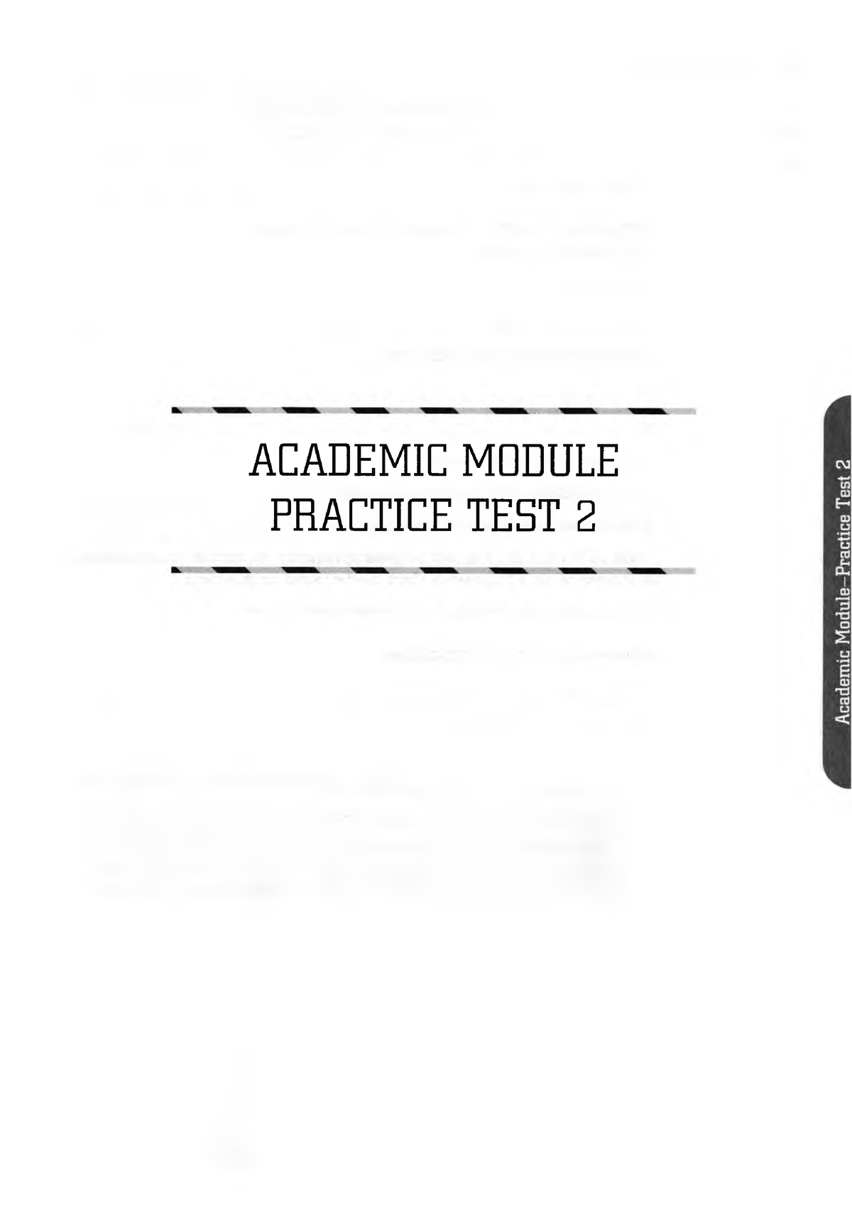 academic module practice test 2