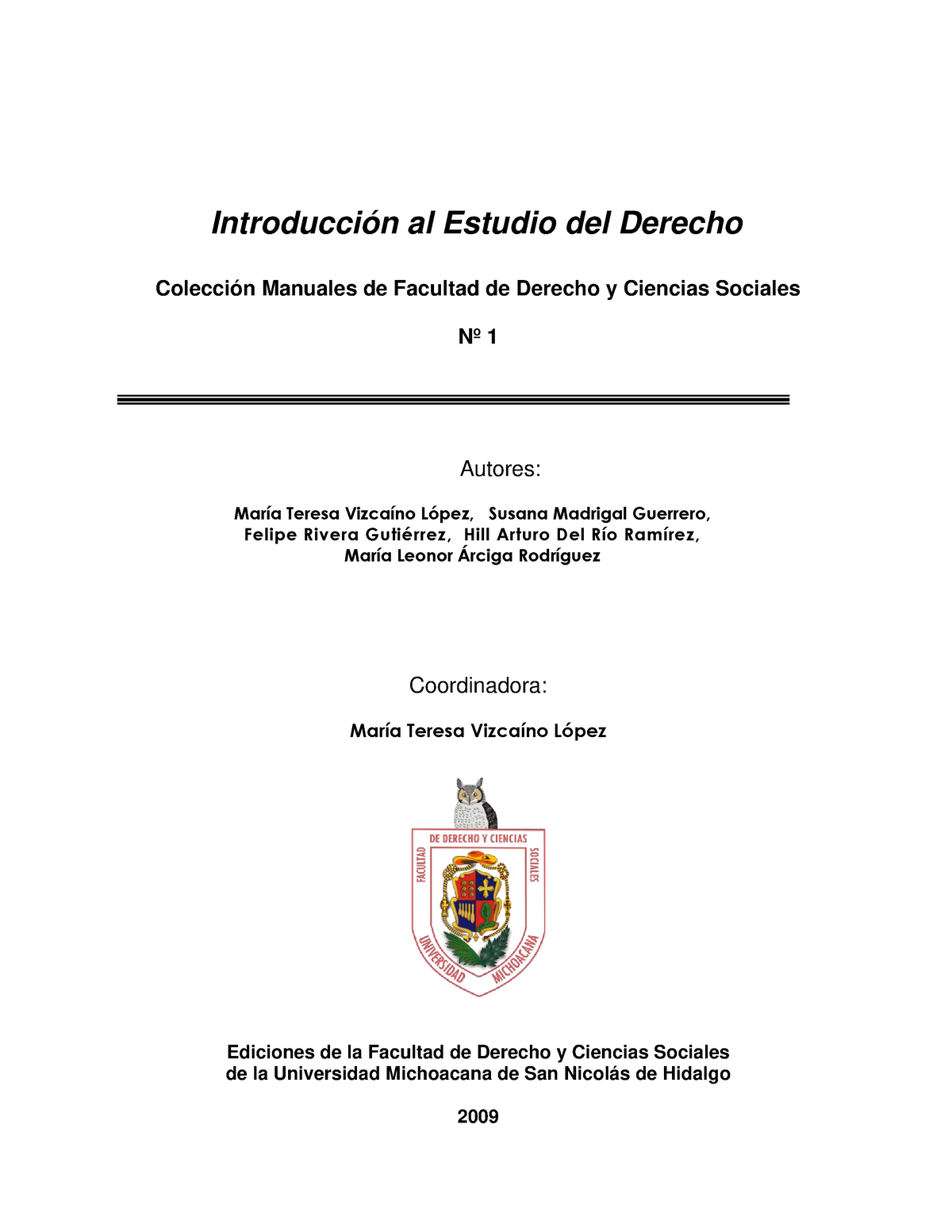 Introducción Al Derecho UNAM - Introducción Al Estudio Del Derecho ...