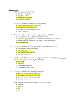 Biochem 1 Final Study Guide - Biochem Exam 4 Chapter 6: Enzymes What? O ...