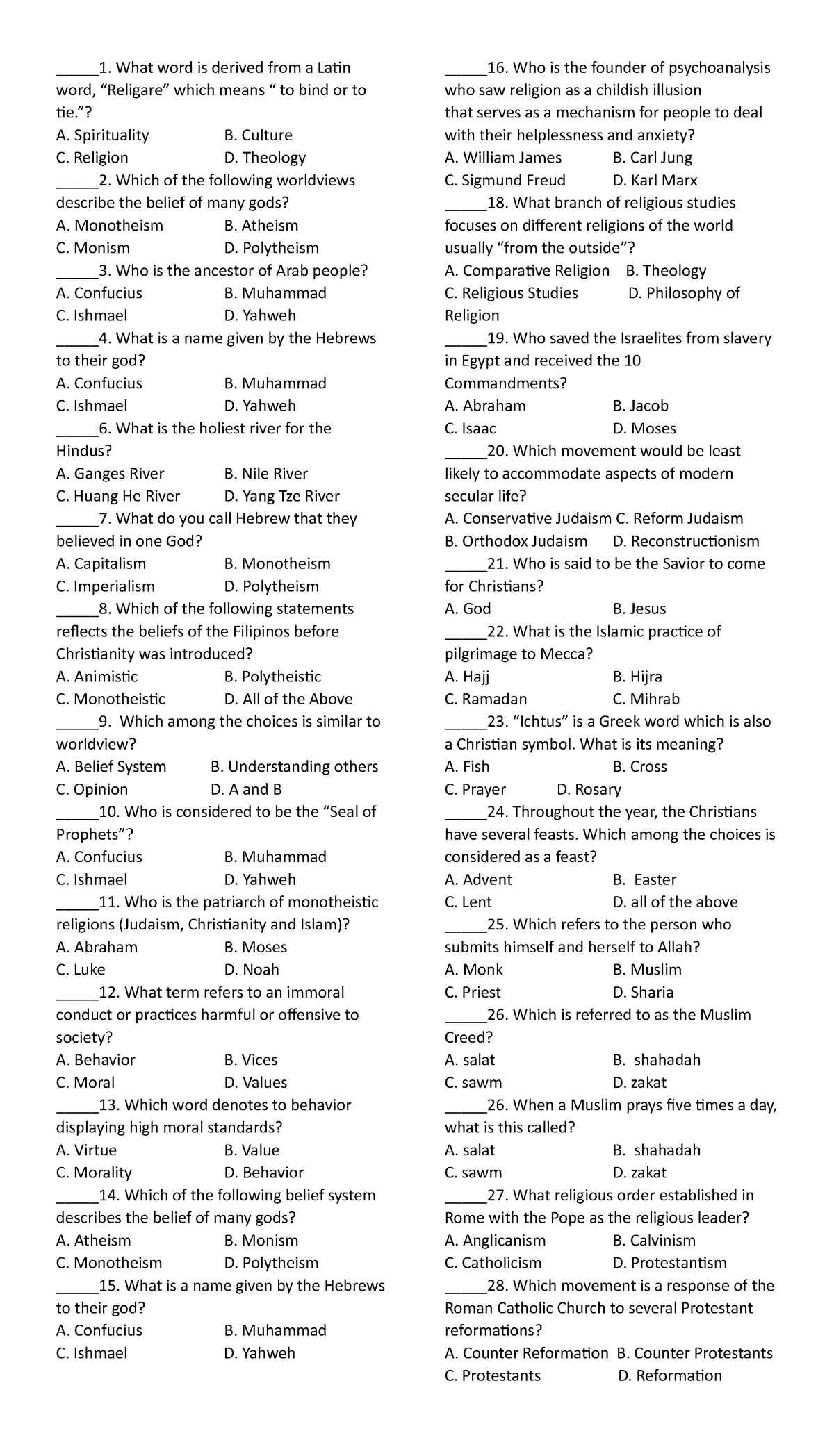 diagnostic-1-what-word-is-derived-from-a-latin-word-religare