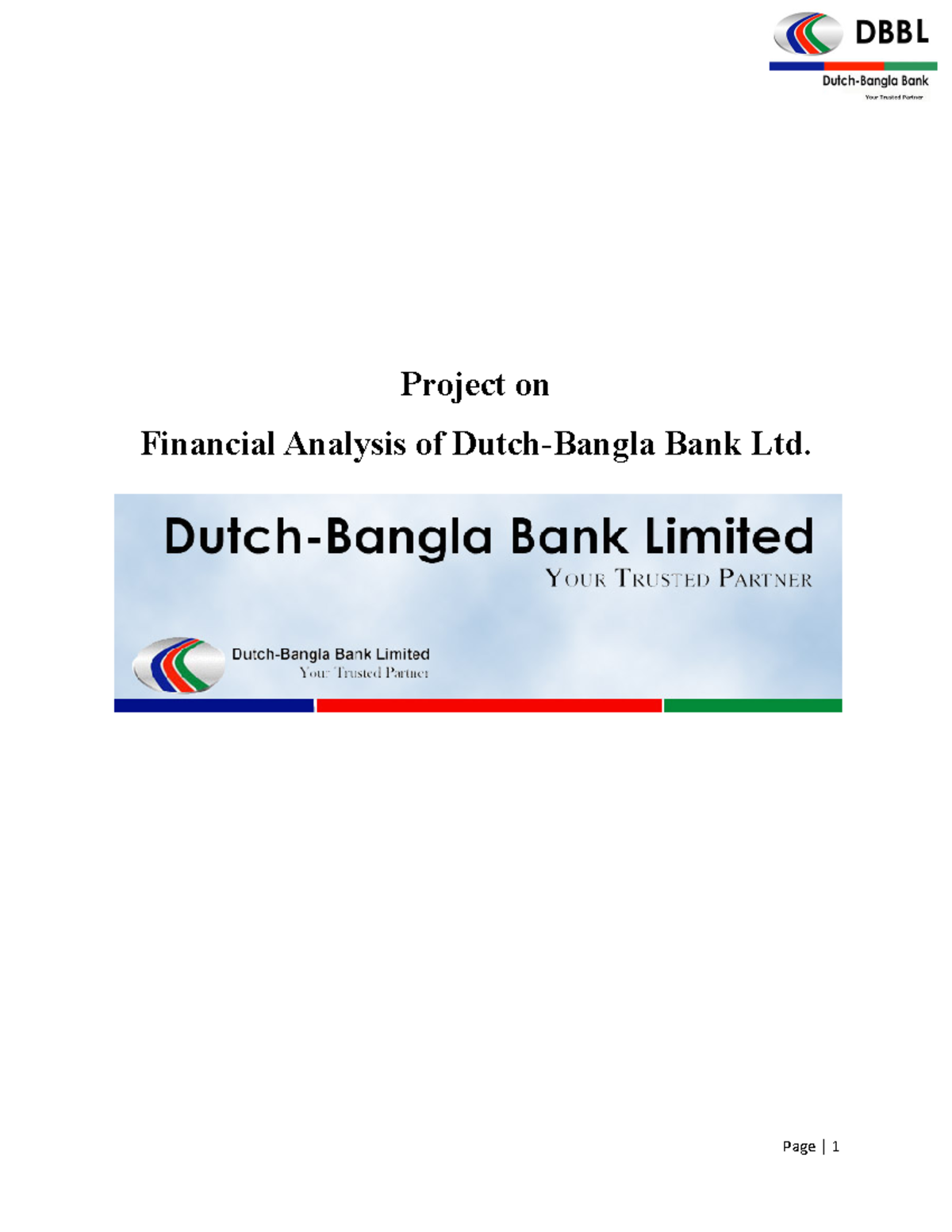 term paper on dutch bangla bank