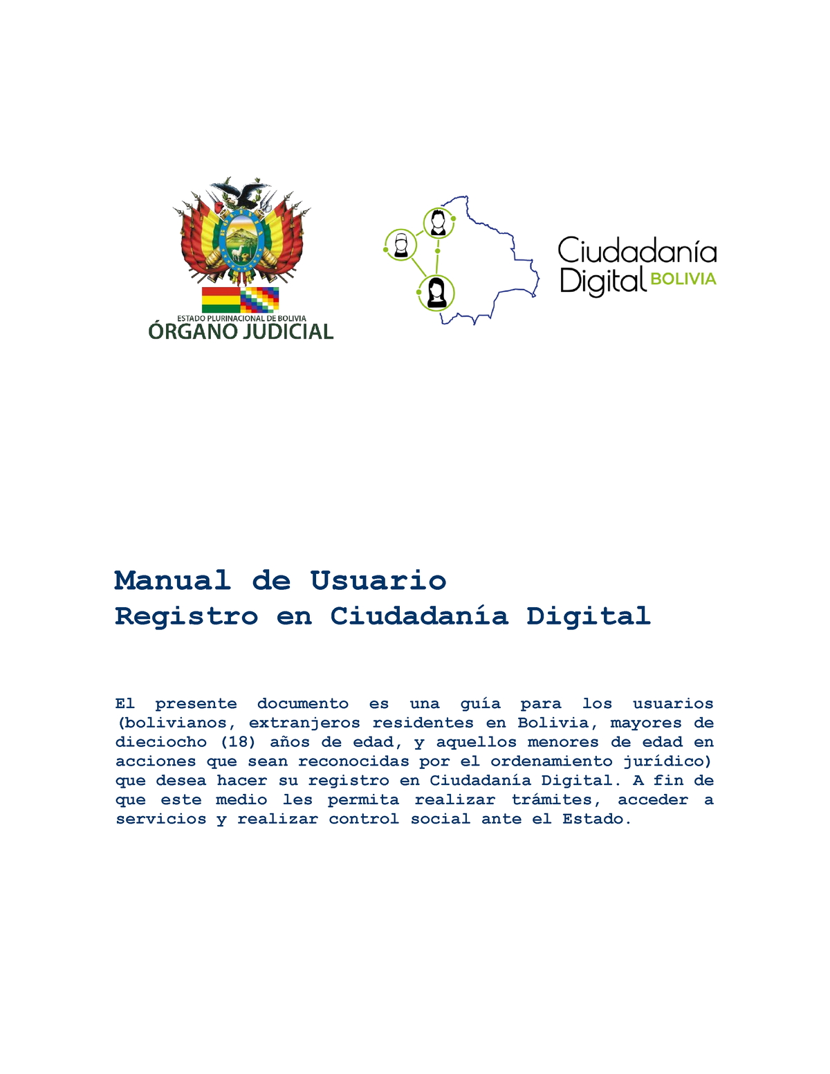 Actualizado Manual De Usuario Ciudadania Digital OGP OJ - Manual De ...