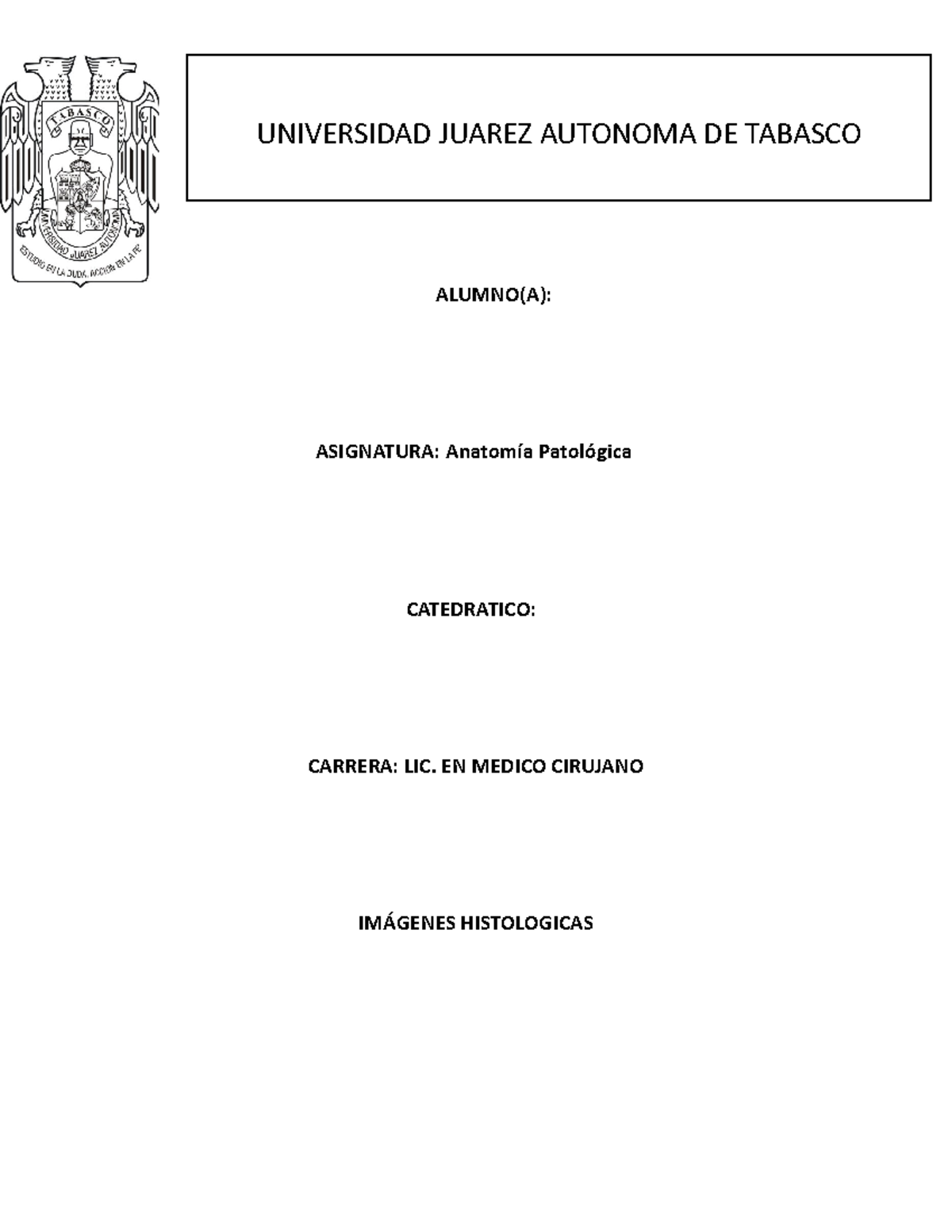 Cortes histologicos de Lesión reversible e irreversible