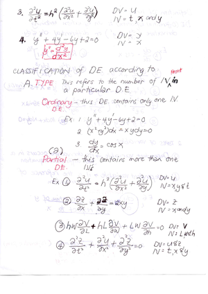 Exact Differential Equation Problem 1 - EXACT DIFFERENTIAL EQUATIONS ...