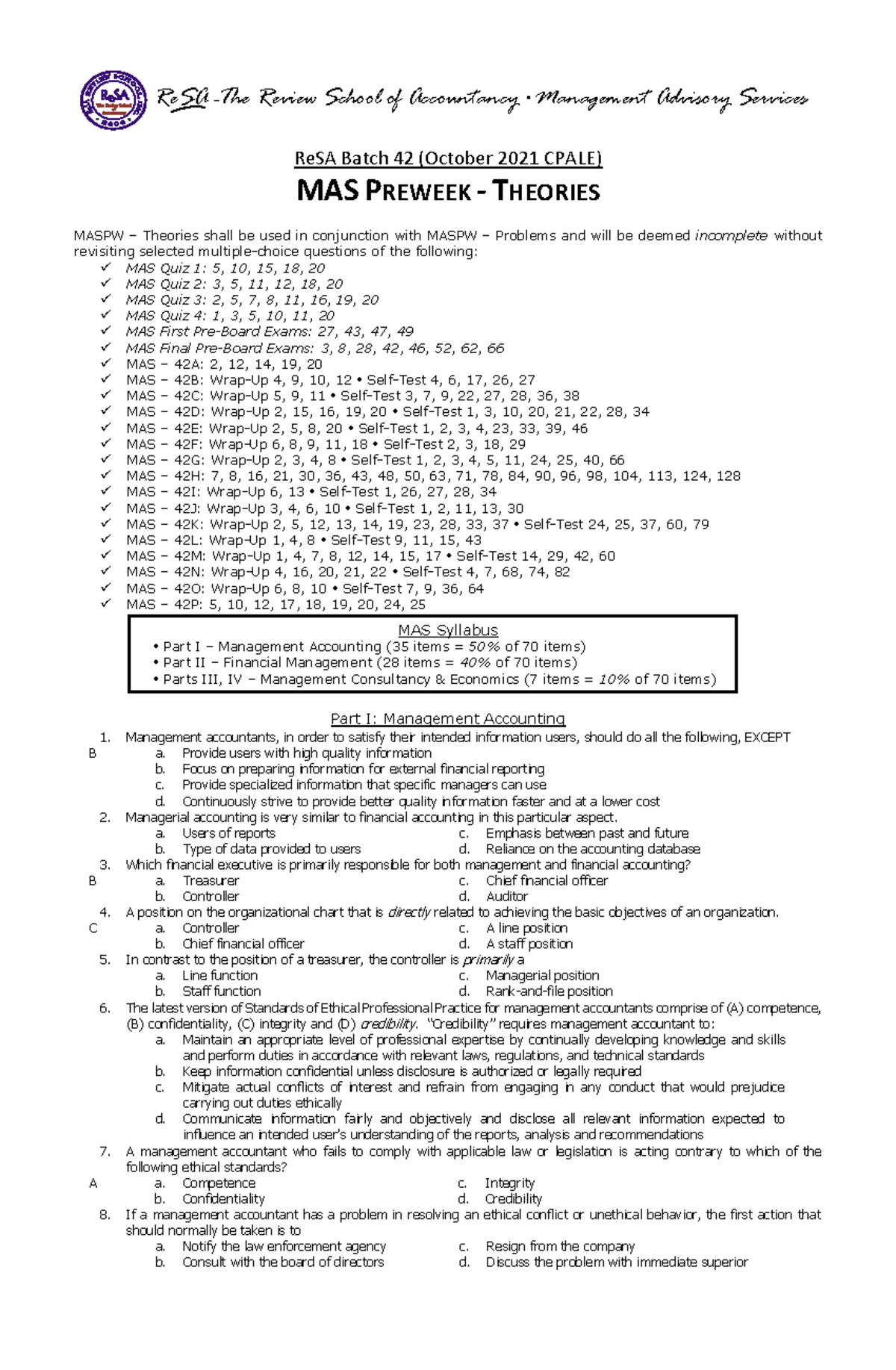 Maspw-Theories (B42) - ReSA -The Review School Of Accountancy ...