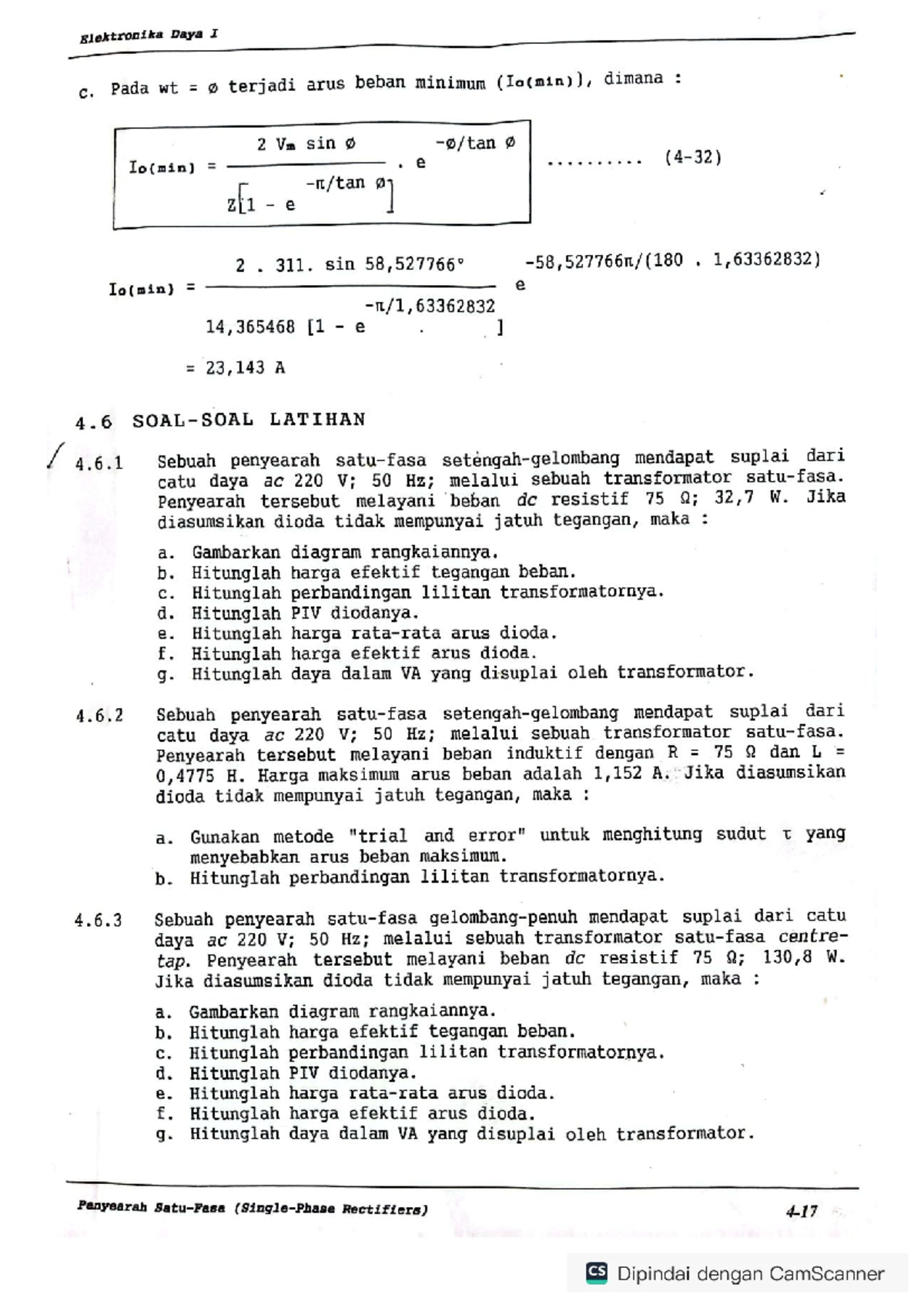 Soal -Soal Elektronika Daya 1 - Metode Penelitian - Studocu