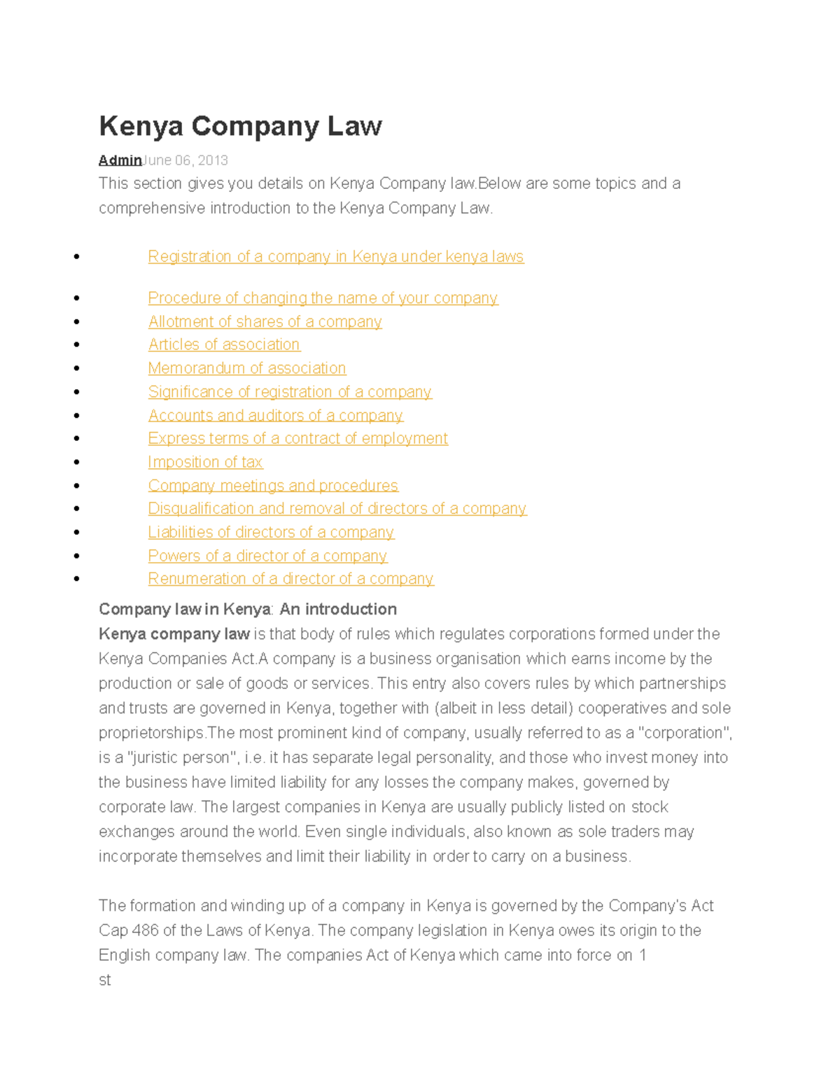 kenya-company-law-registration-of-a-company-in-kenya-under-kenya-laws