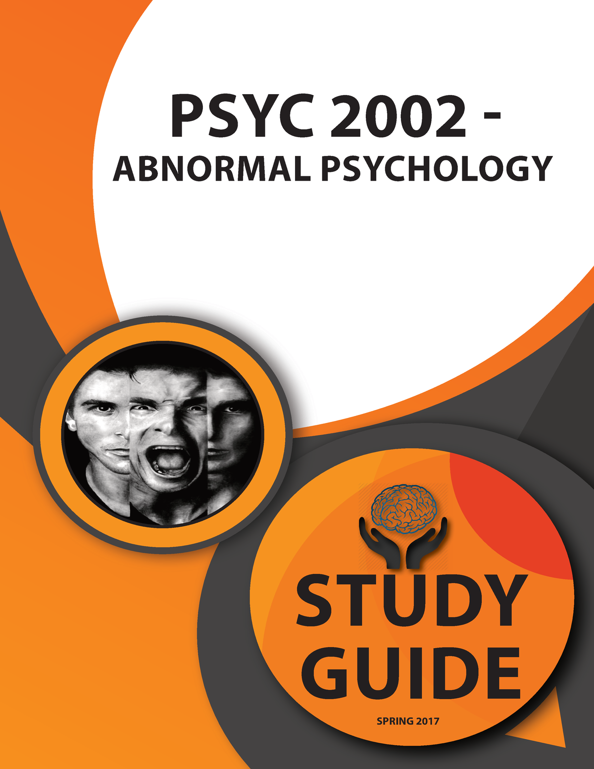 PSYC 2002 - Study Guide - STUDY GUIDE PSYC 2002 - ABNORMAL PSYCHOLOGY ...