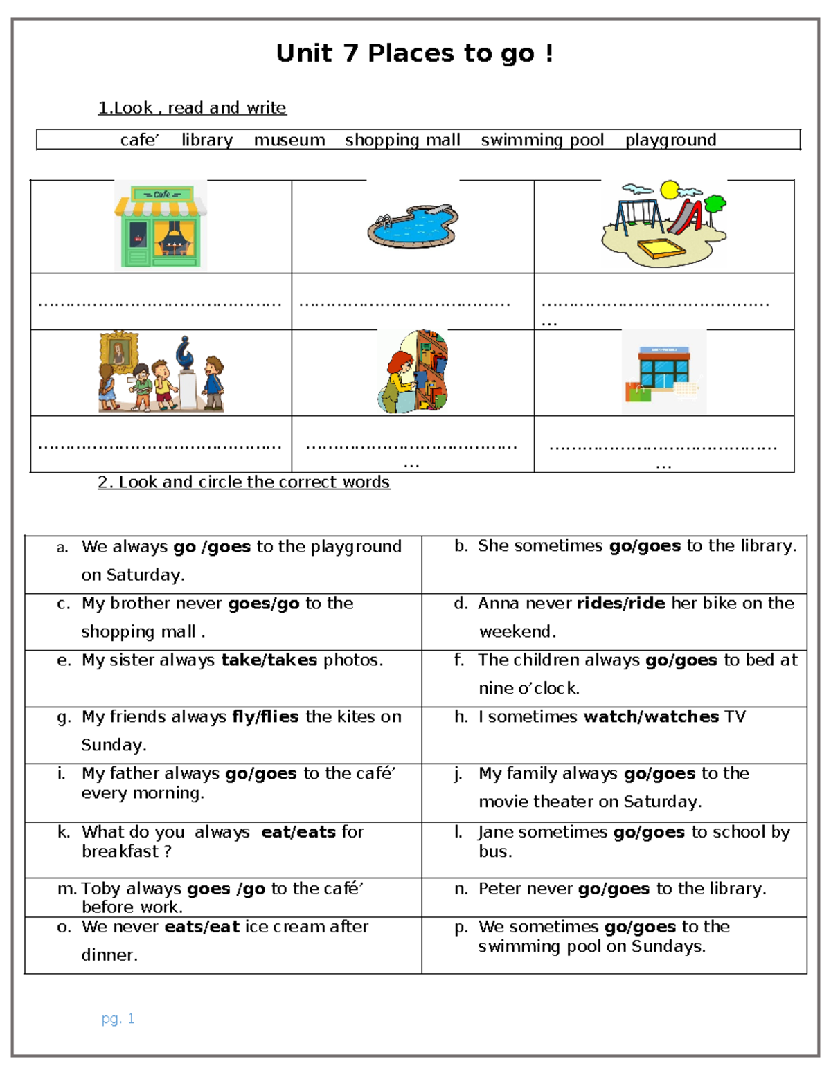 BT Bổ trợ Family AND Friends Special Edition Grade 4 Unit 7 - 1 , read ...