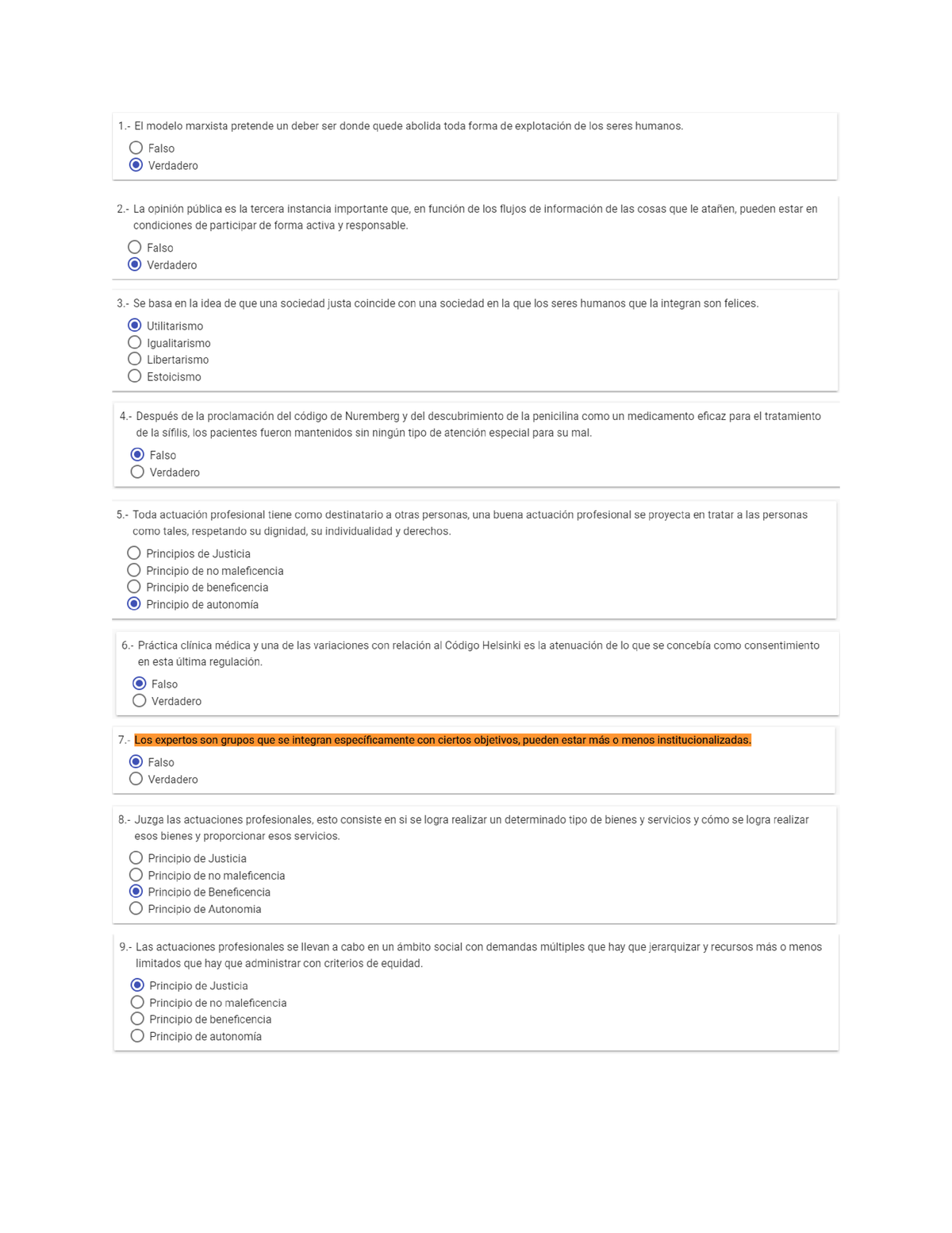 Examen Final Etica Sociedad Y Profesion De La Universiad Autonoma Ética Sociedad Y Profesión 2593