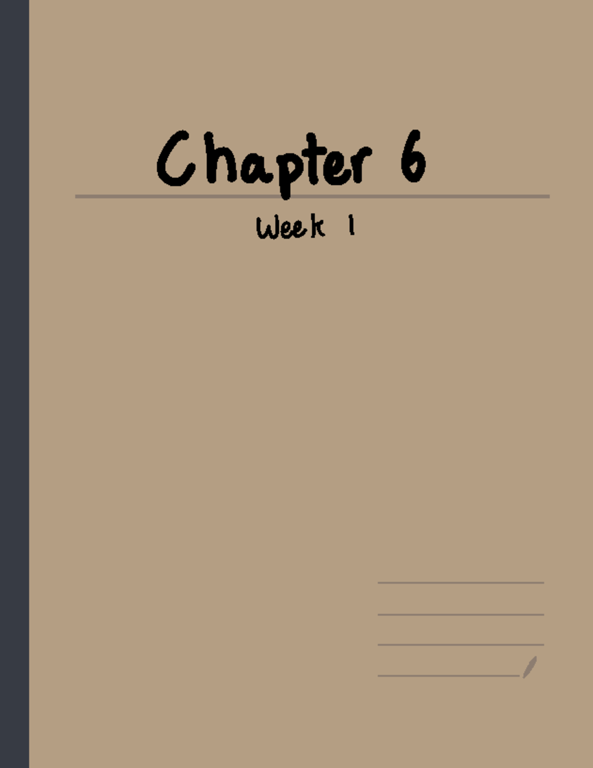 Chapter 6 - Chapter 6 Week I Chapter 6 : Managing the Business ...