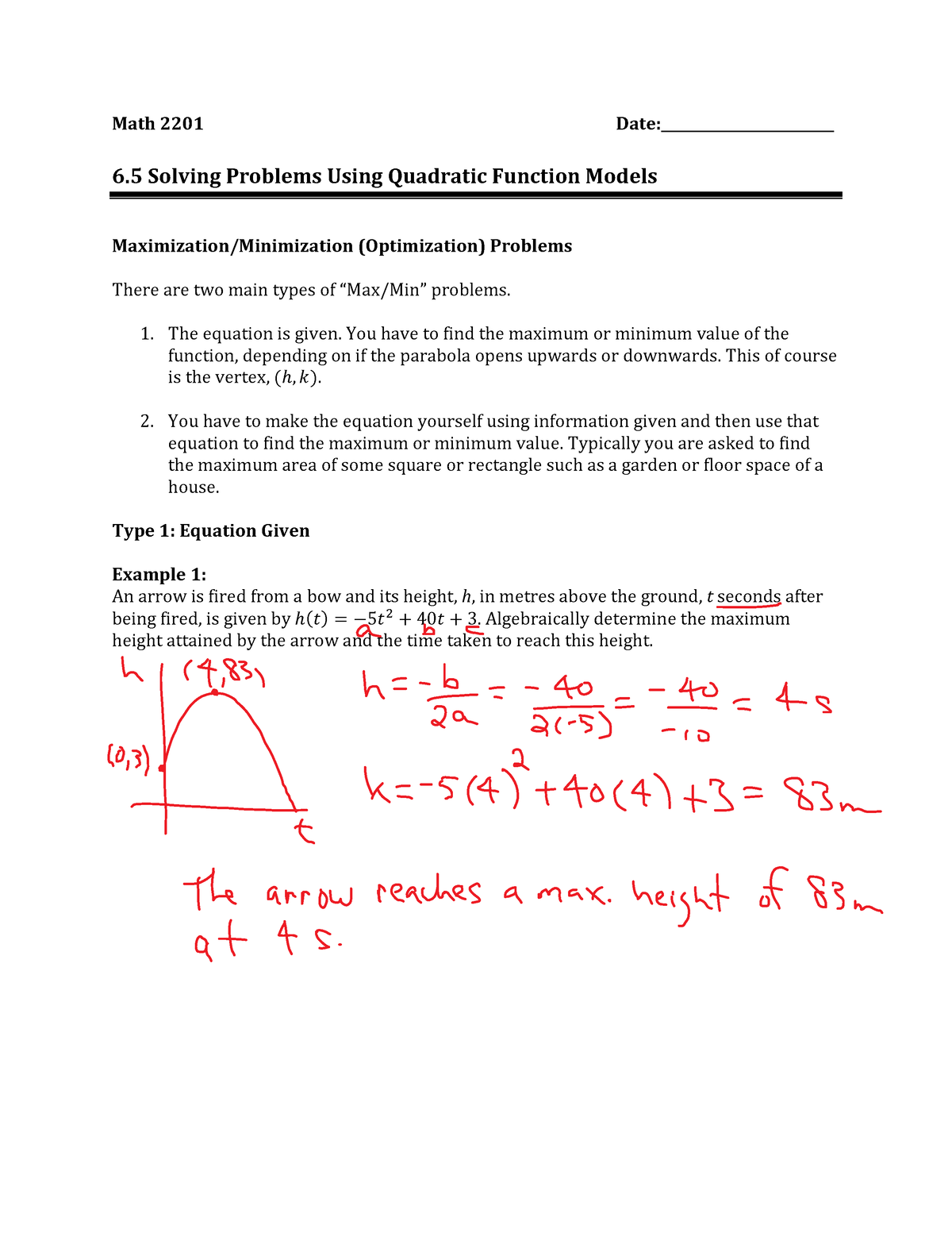 problem solving mathematical investigation and modelling module