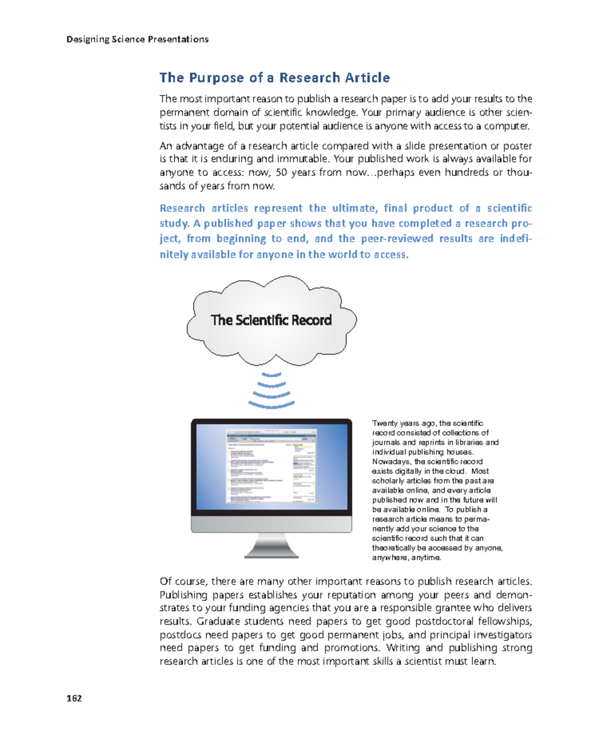 use of research articles