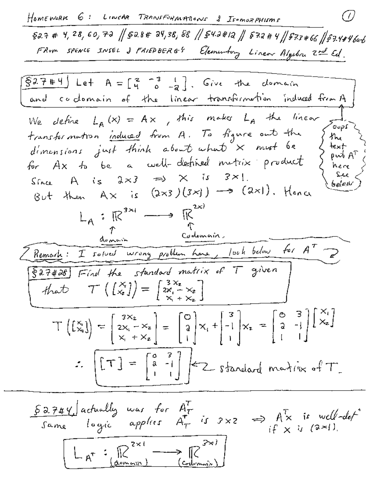 Seminar assignments Homework 6 - MATH 321 - HGMEWaRK 6: erCAR CD 94,38 ...
