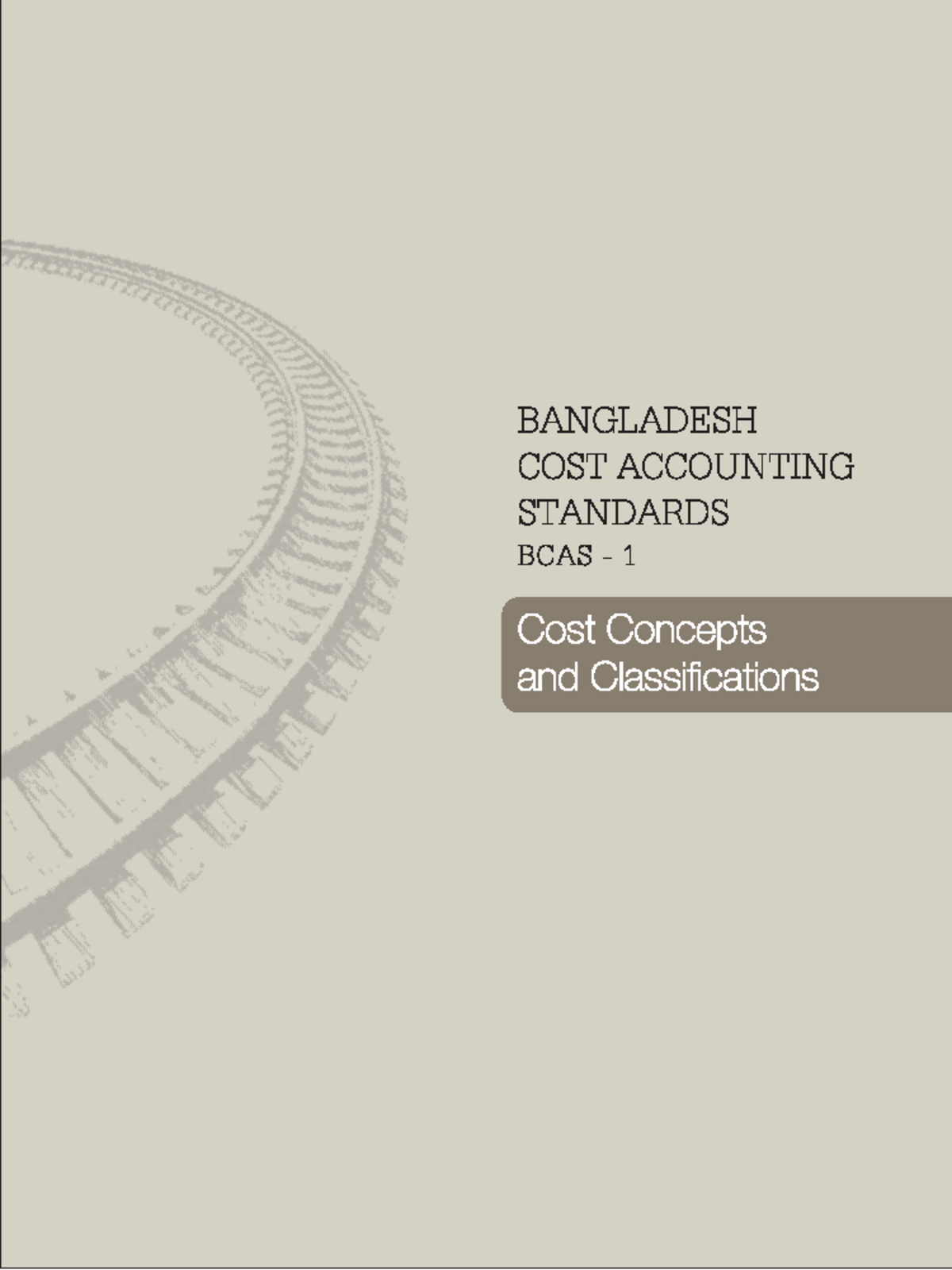 BCAS-1 - BCAS-1 - Cost and Management Accountants - Studocu