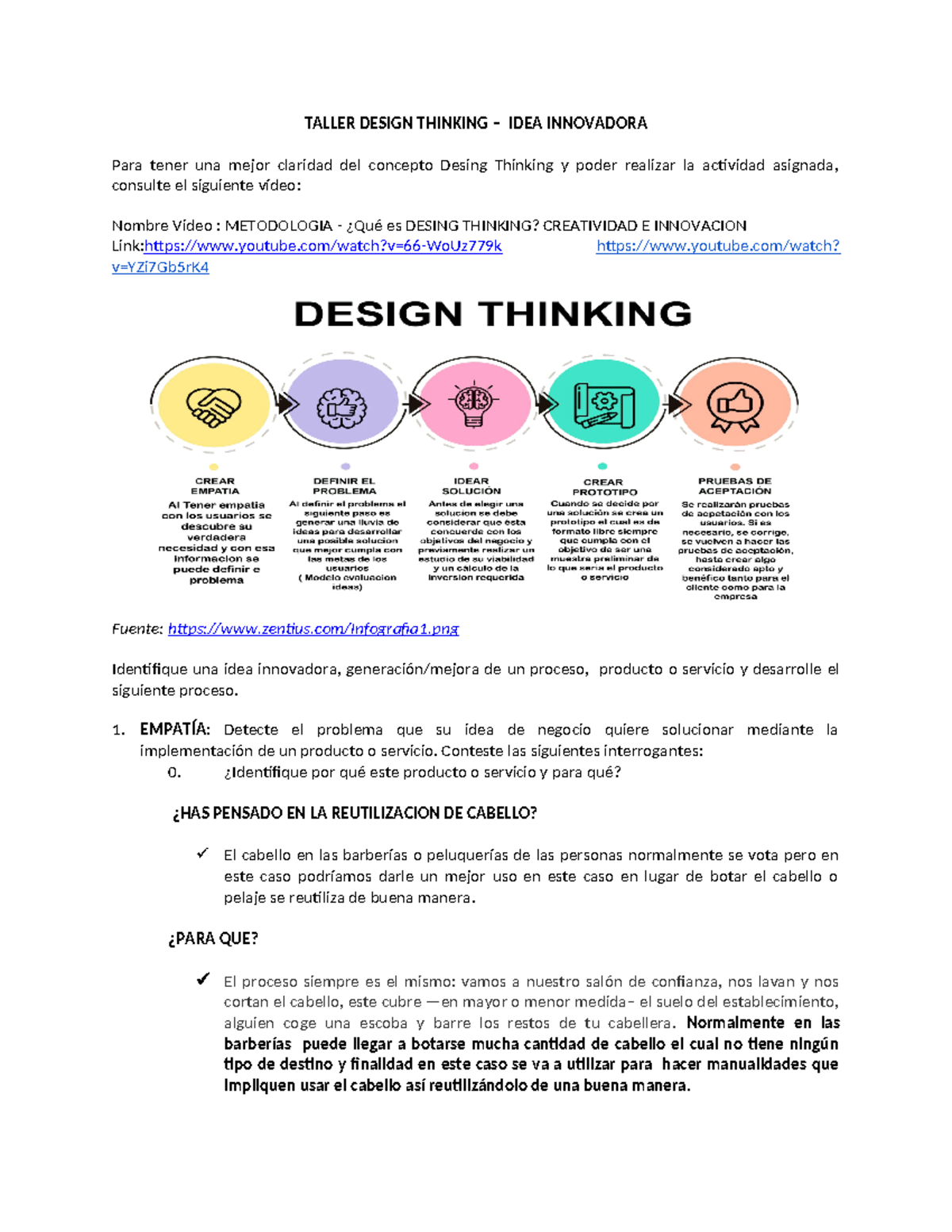 Taller Design Thinking desa - TALLER DESIGN THINKING – IDEA INNOVADORA ...