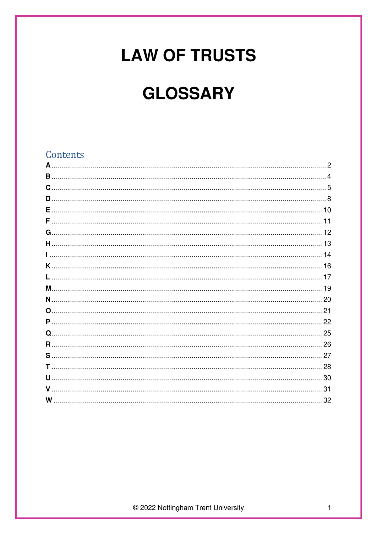 glossary-of-key-terminology-law-of-trusts-glossary-a-contents-b