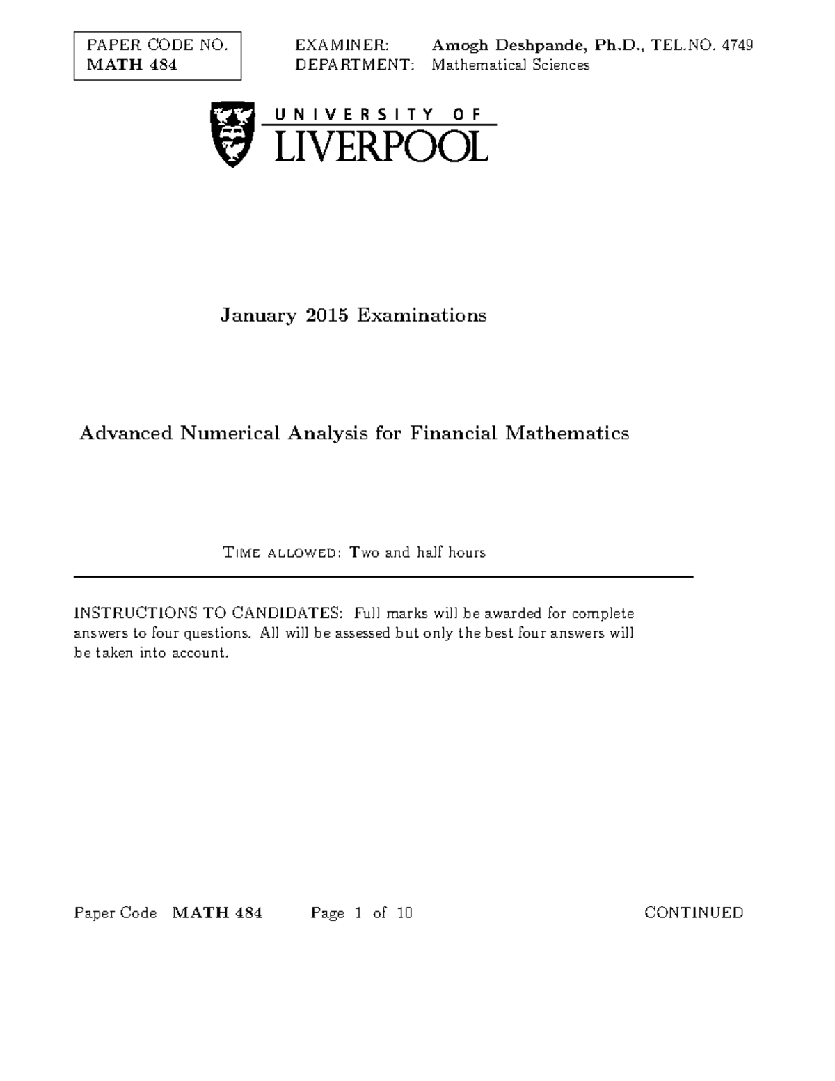 assignment no 1 code 484