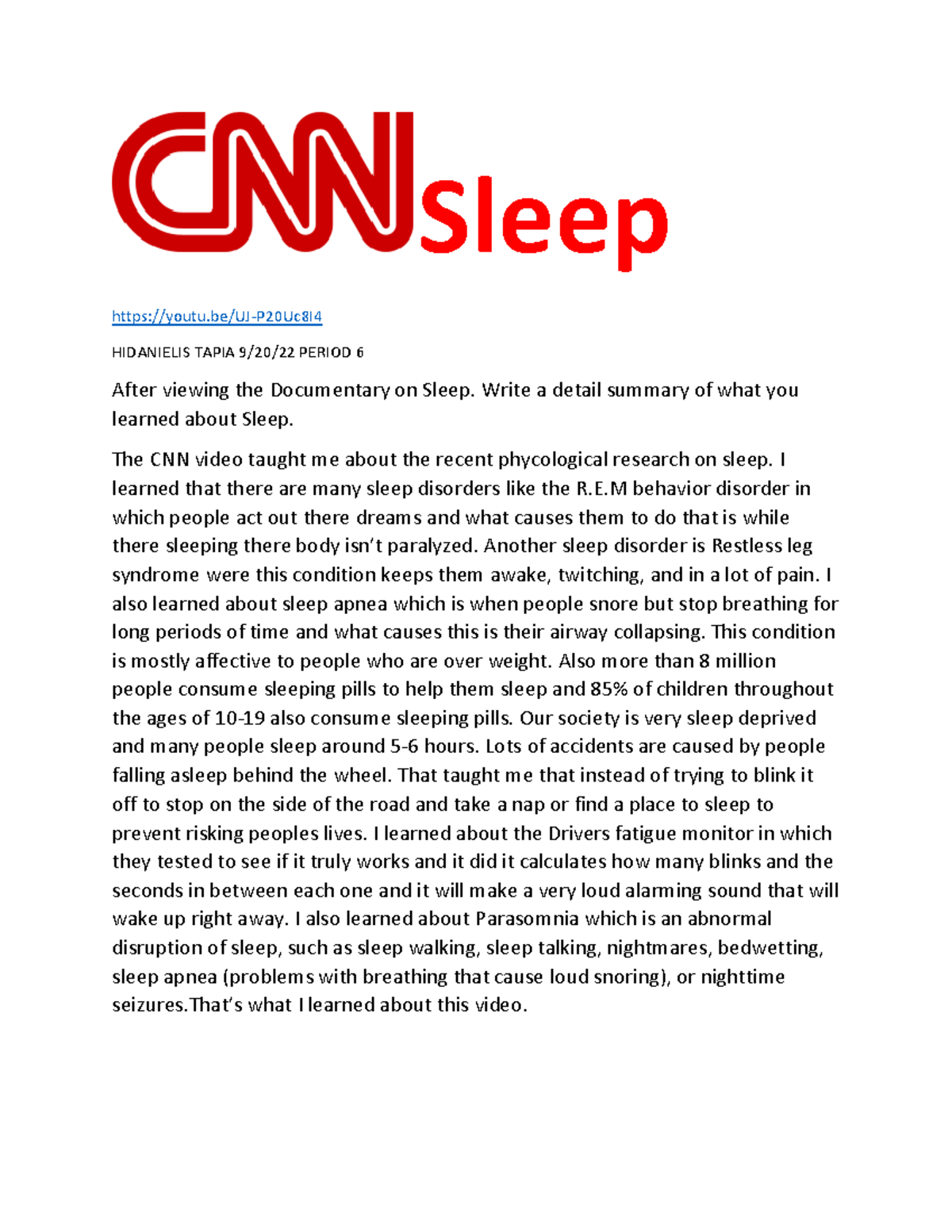 CNN Sleep - It was a questions and answer - Deprecated API usage: The ...