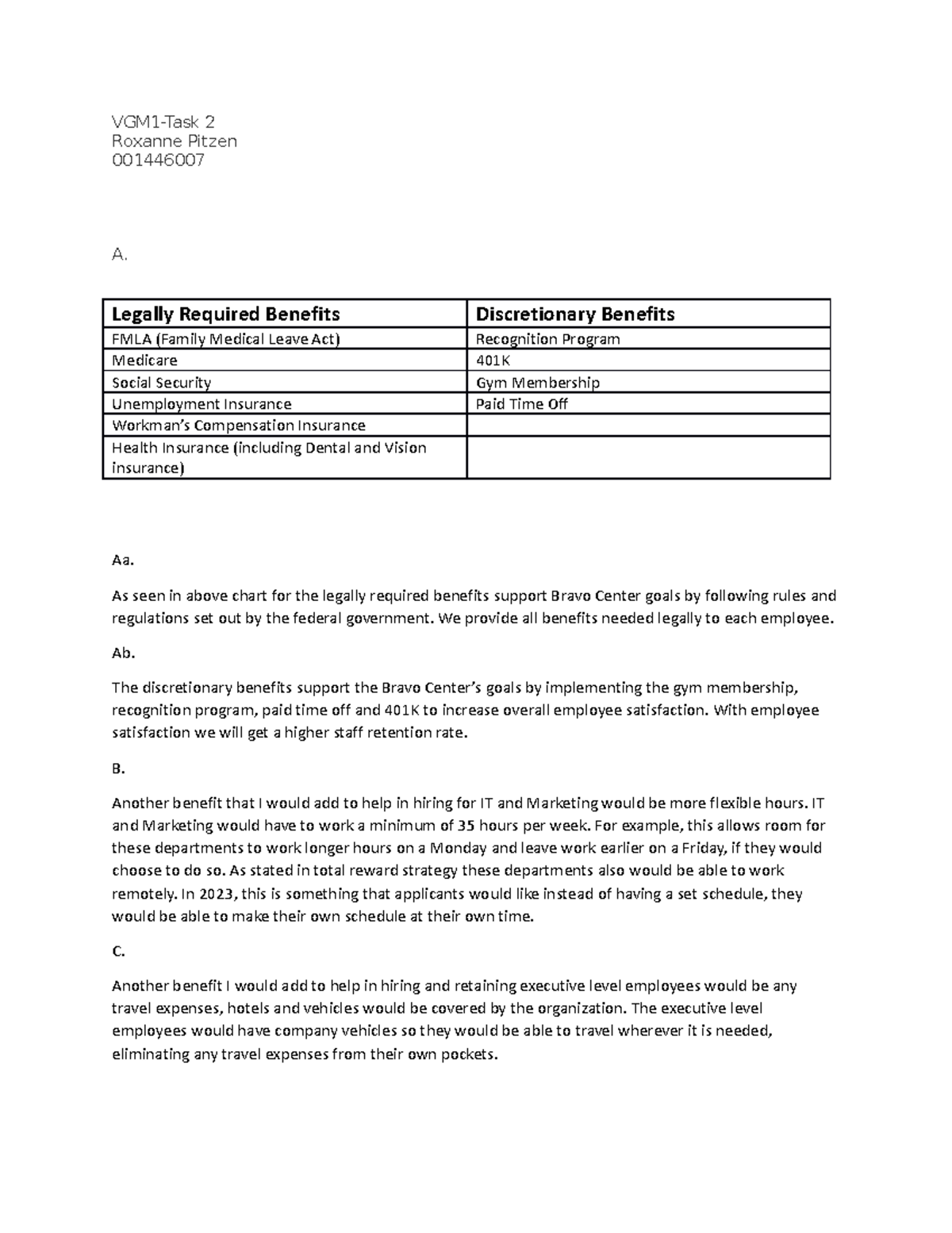 VGM1-Task 2-revised - Task 2 revised-passed - VGM1-Task 2 Roxanne ...