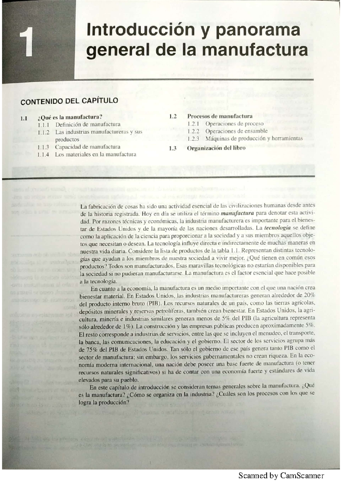 1 Groover Manufactura - Procesos de manufactura I - Studocu